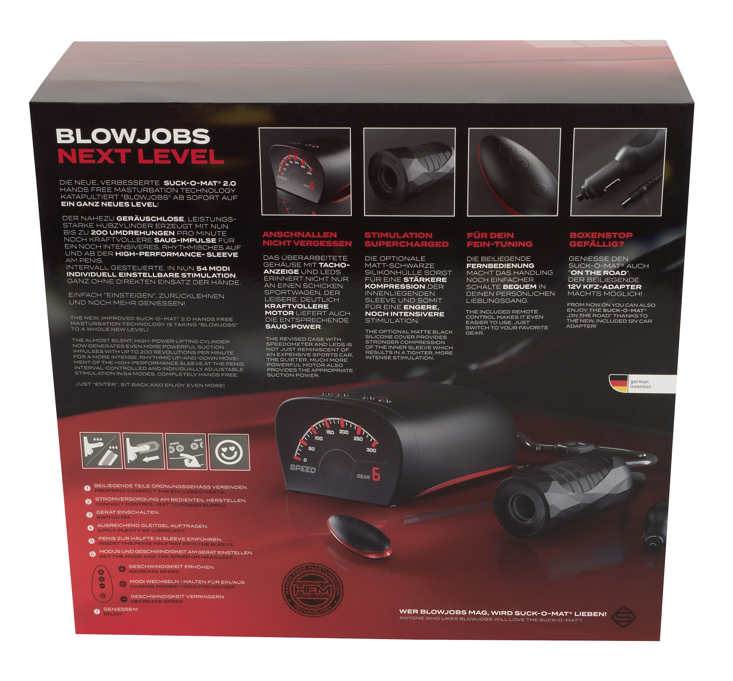 SUCK O MAT Masturbator »Sauger Suck-O-Mat 2.0«