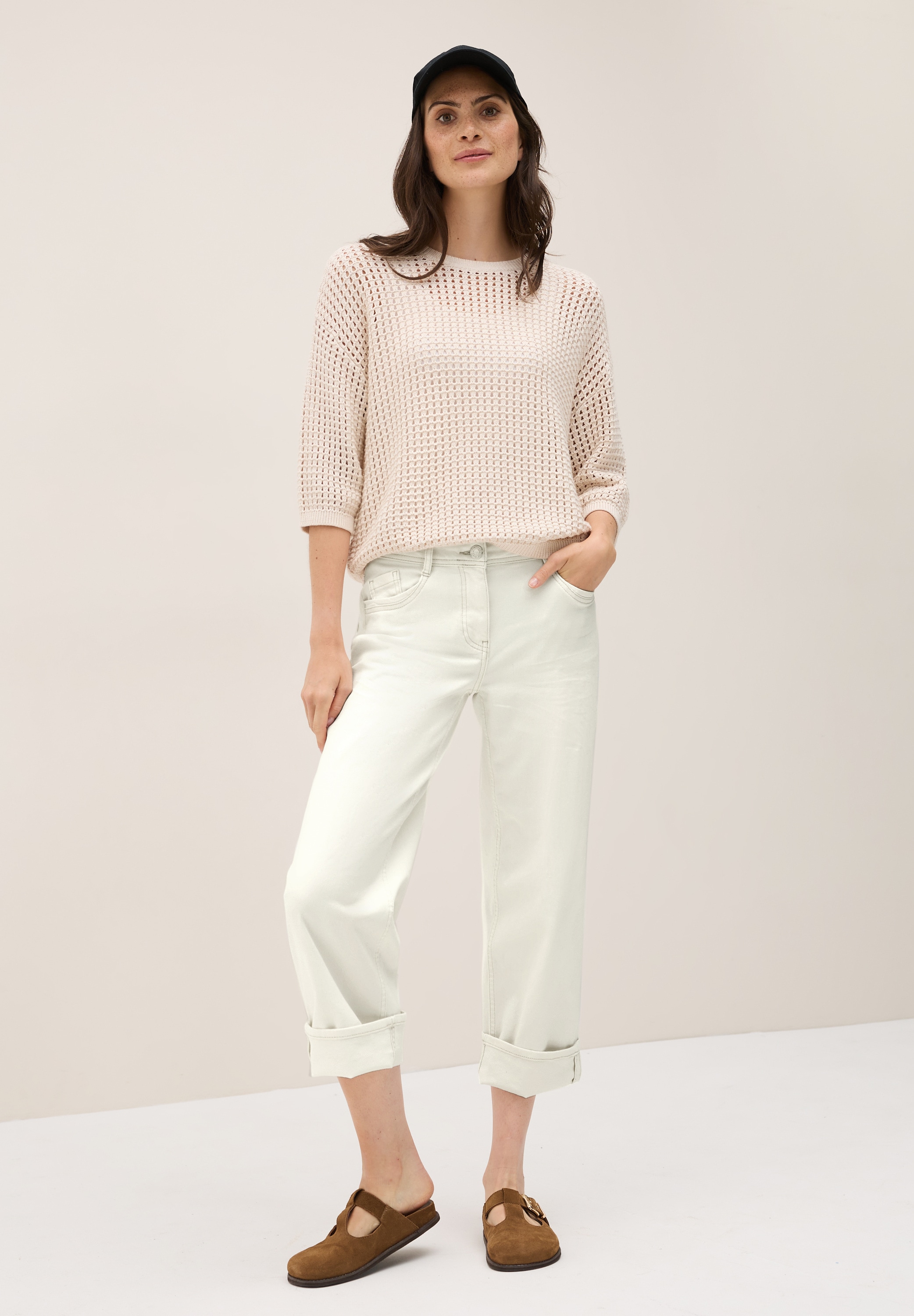 STREET ONE Loose-fit-Jeans, High Waist