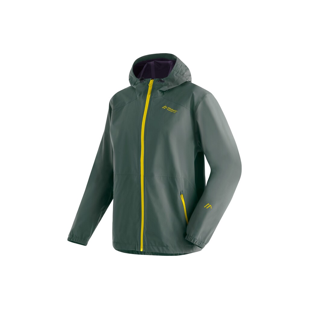 Maier Sports Funktionsjacke »Tind Eco M« Minimalistische 2 5-Lagen-Jacke für Wanderungen und Touren Maier Sports Funktionsjacke »Tind Eco M« Minimalistische 2 5-Lagen-Jacke für Wanderungen und Touren