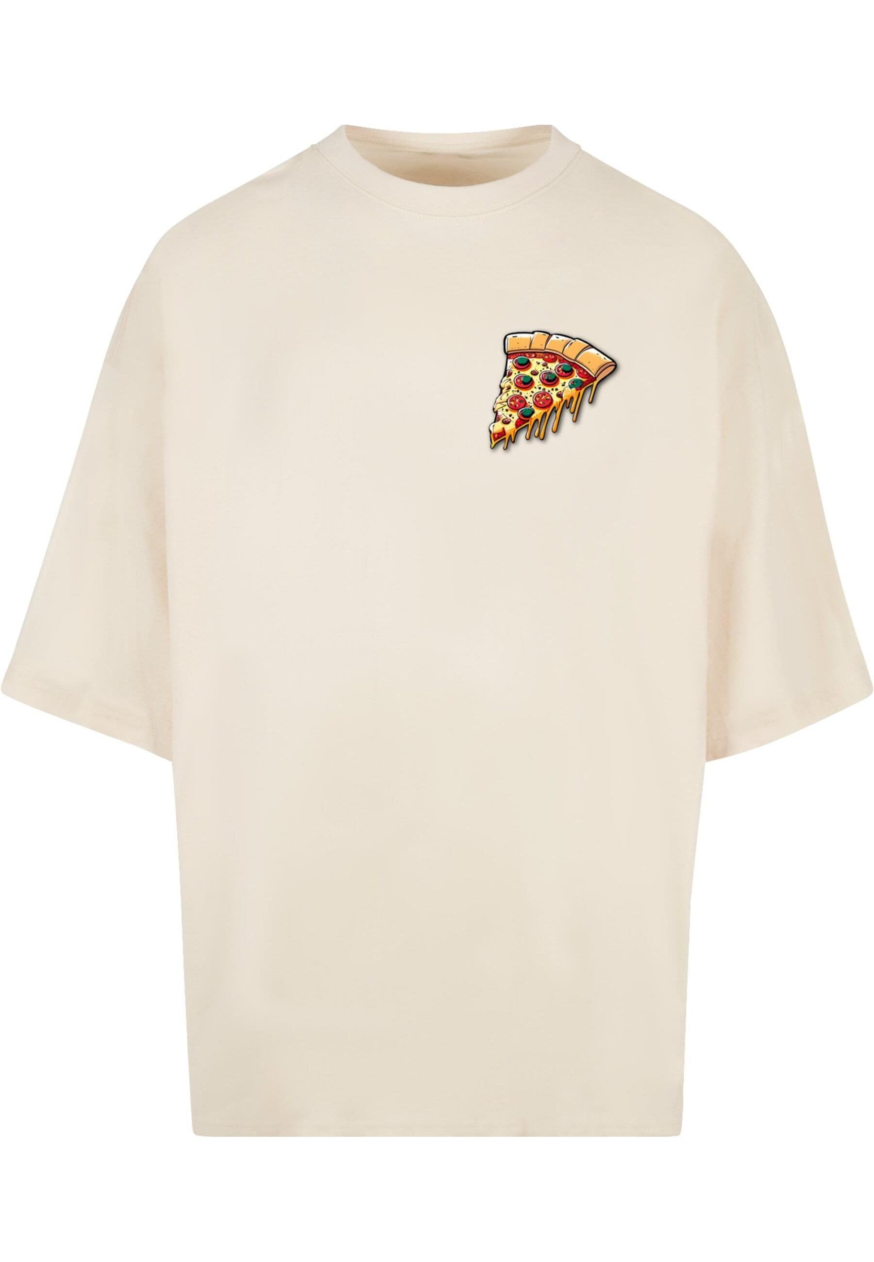 T-Shirt »Merchcode Herren Pizza Comic Huge Tee«, (1 tlg.)