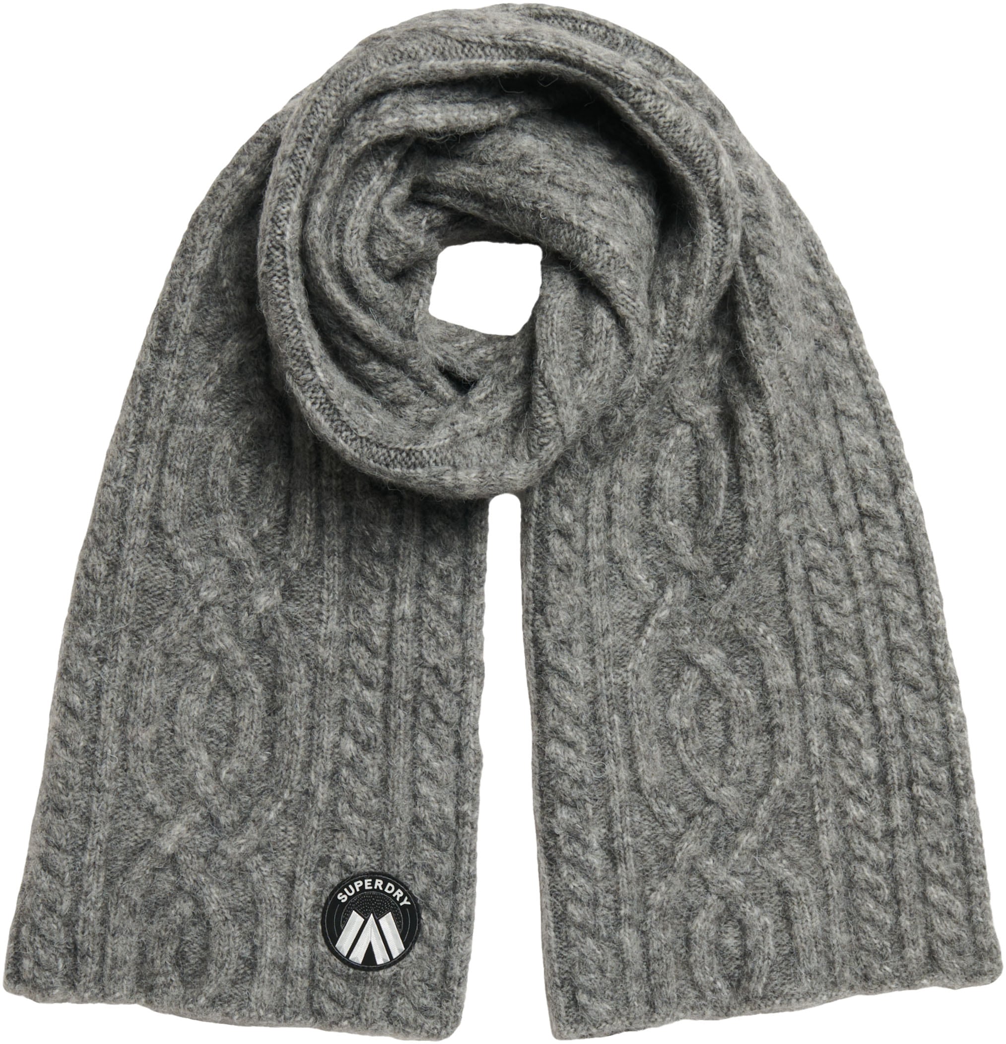 Superdry Strickschal "CABLE LUXE KNIT SCARF" günstig online kaufen