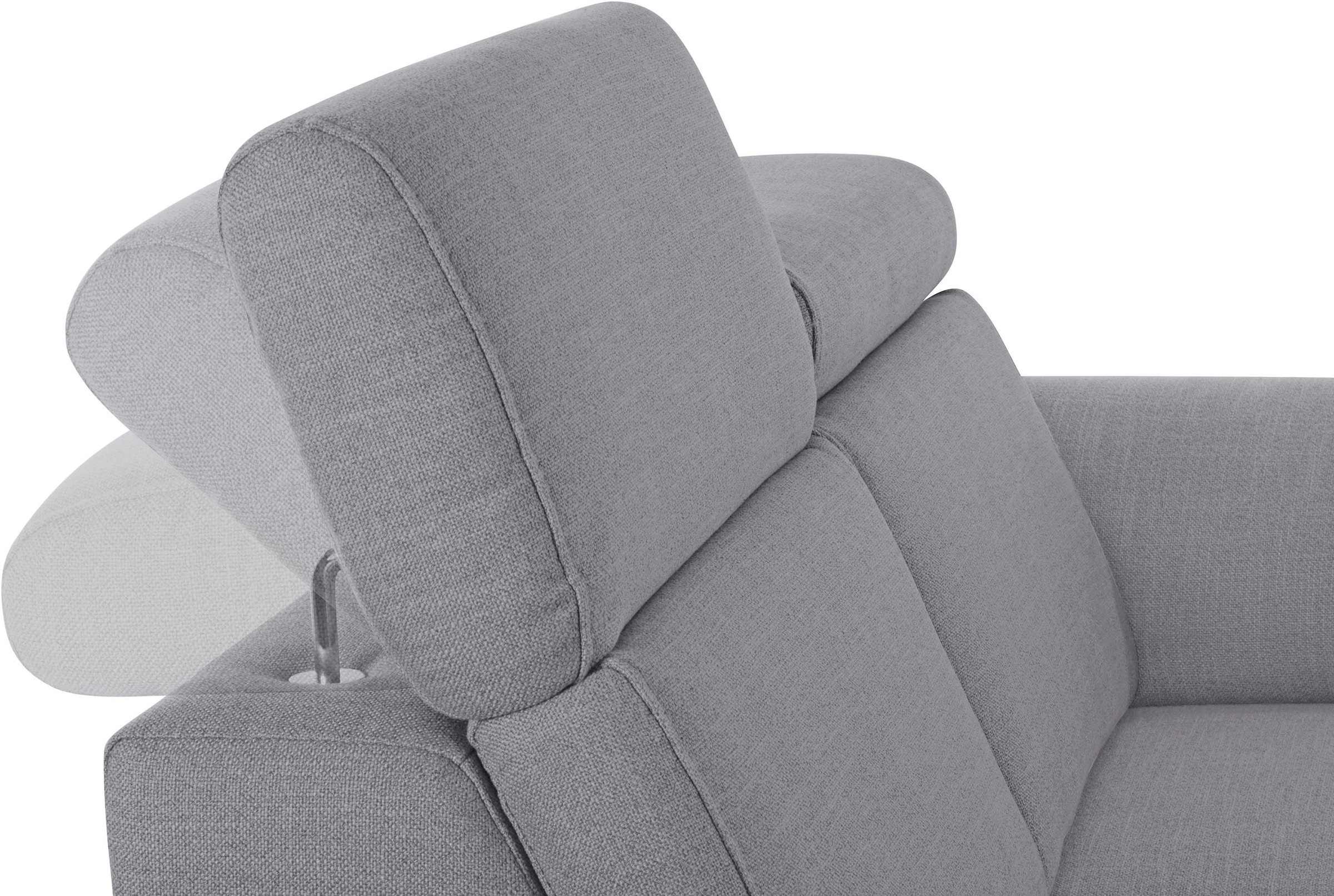 sit&more 2-Sitzer »Arngast«, inklusive Federkern und Kopfteilverstellung