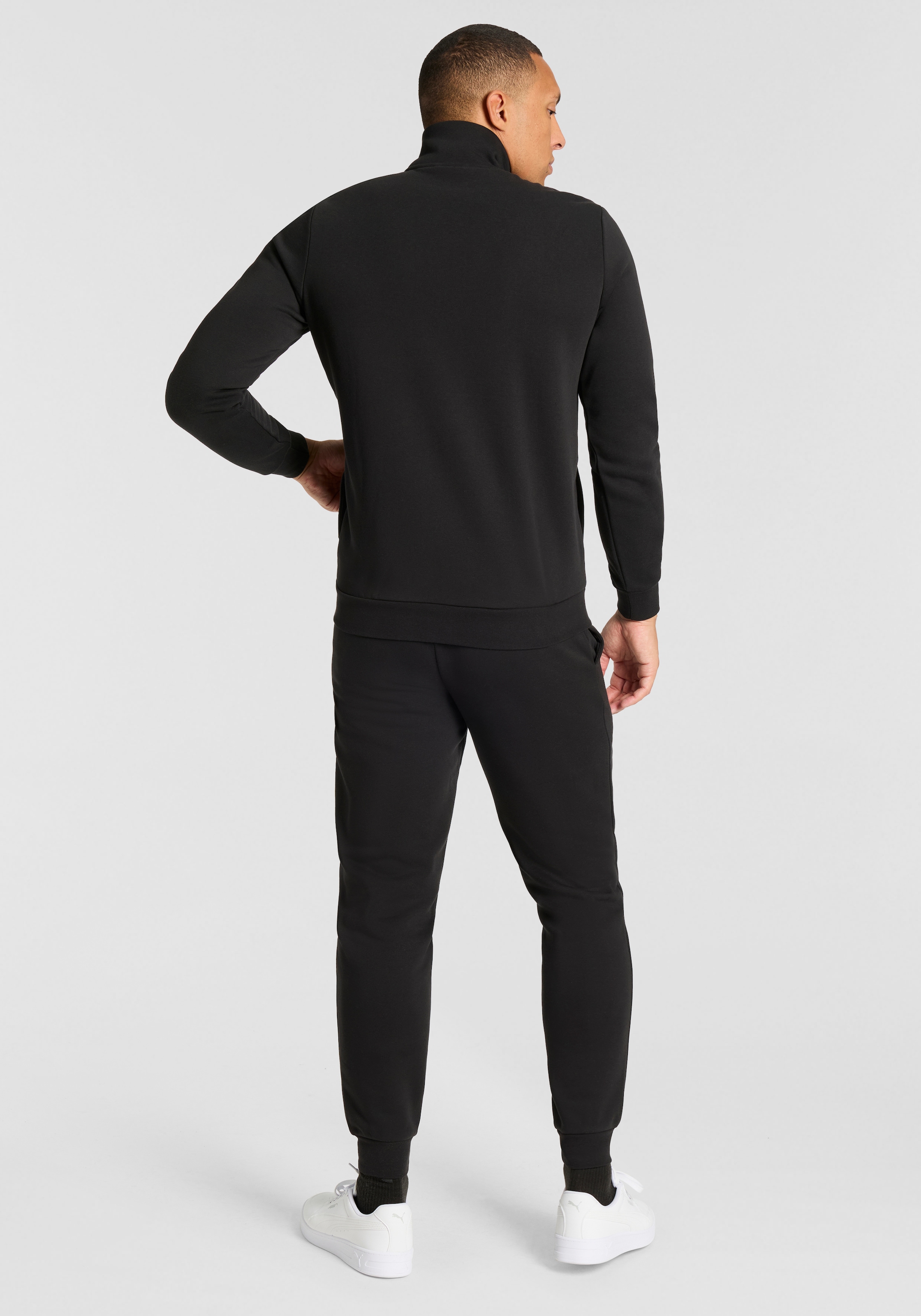 PUMA Trainingsanzug »ESS SWEAT SUIT FL«, (2 tlg.)