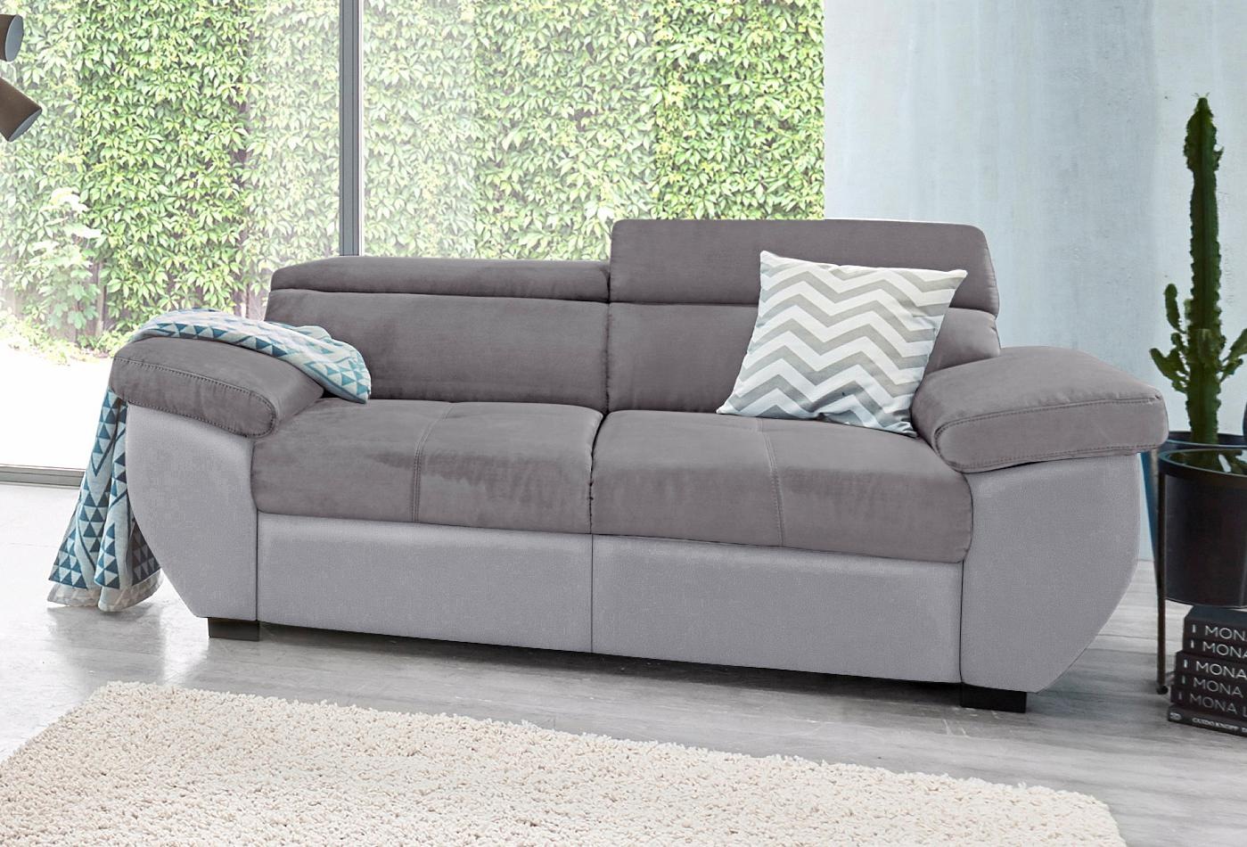 COTTA 2-Sitzer "Speedway", Big-Sofa mit Kopfteilverstellung günstig online kaufen