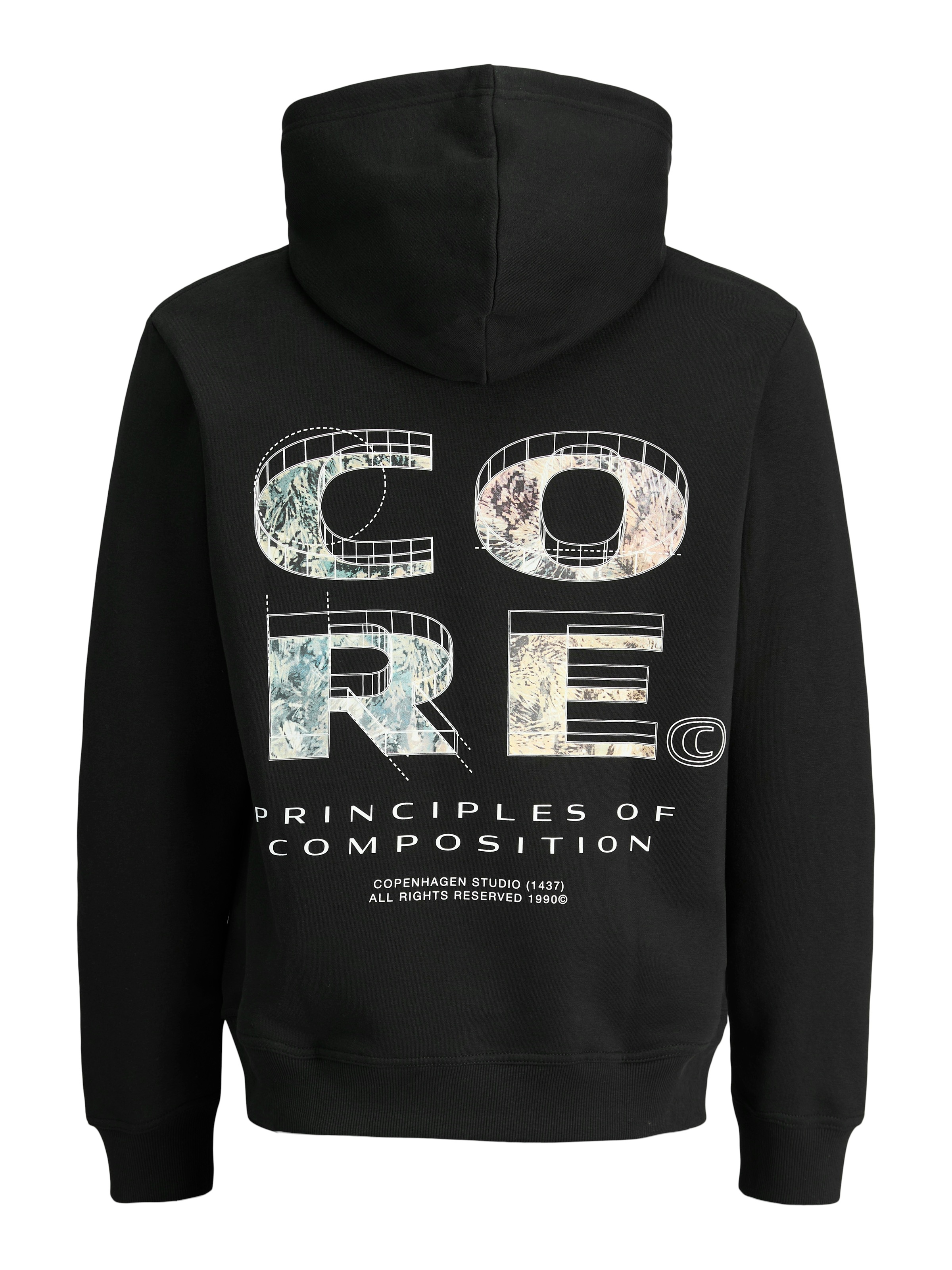 Jack & Jones Kapuzensweatshirt "JCOSTANCE TEXT PRINT SWEAT HOOD" günstig online kaufen