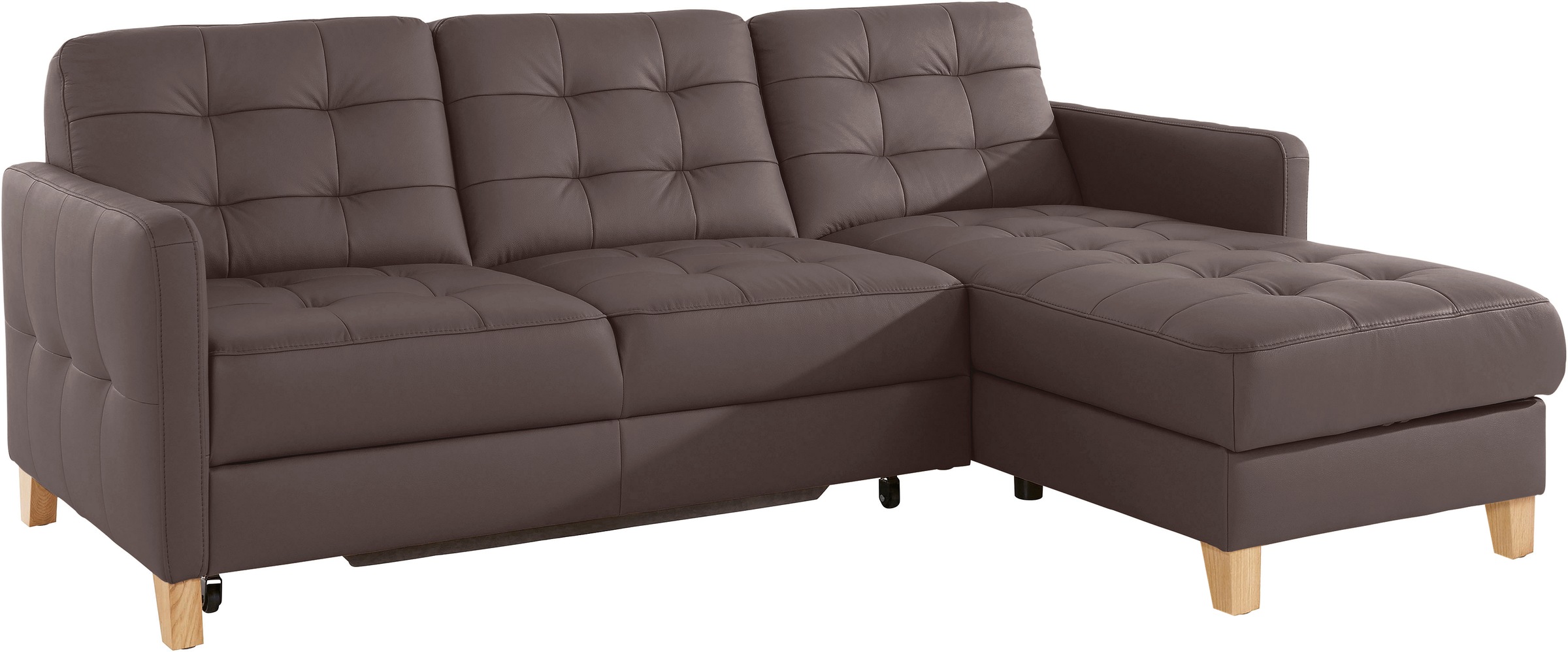 exxpo - sofa fashion Ecksofa "Elio, kompakt, bequem & zeitloses Design, Bre günstig online kaufen