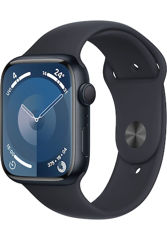 Smartwatch »Watch Series 9 GPS Aluminium 45mm S/M«, (Watch OS 10 Sport Band)