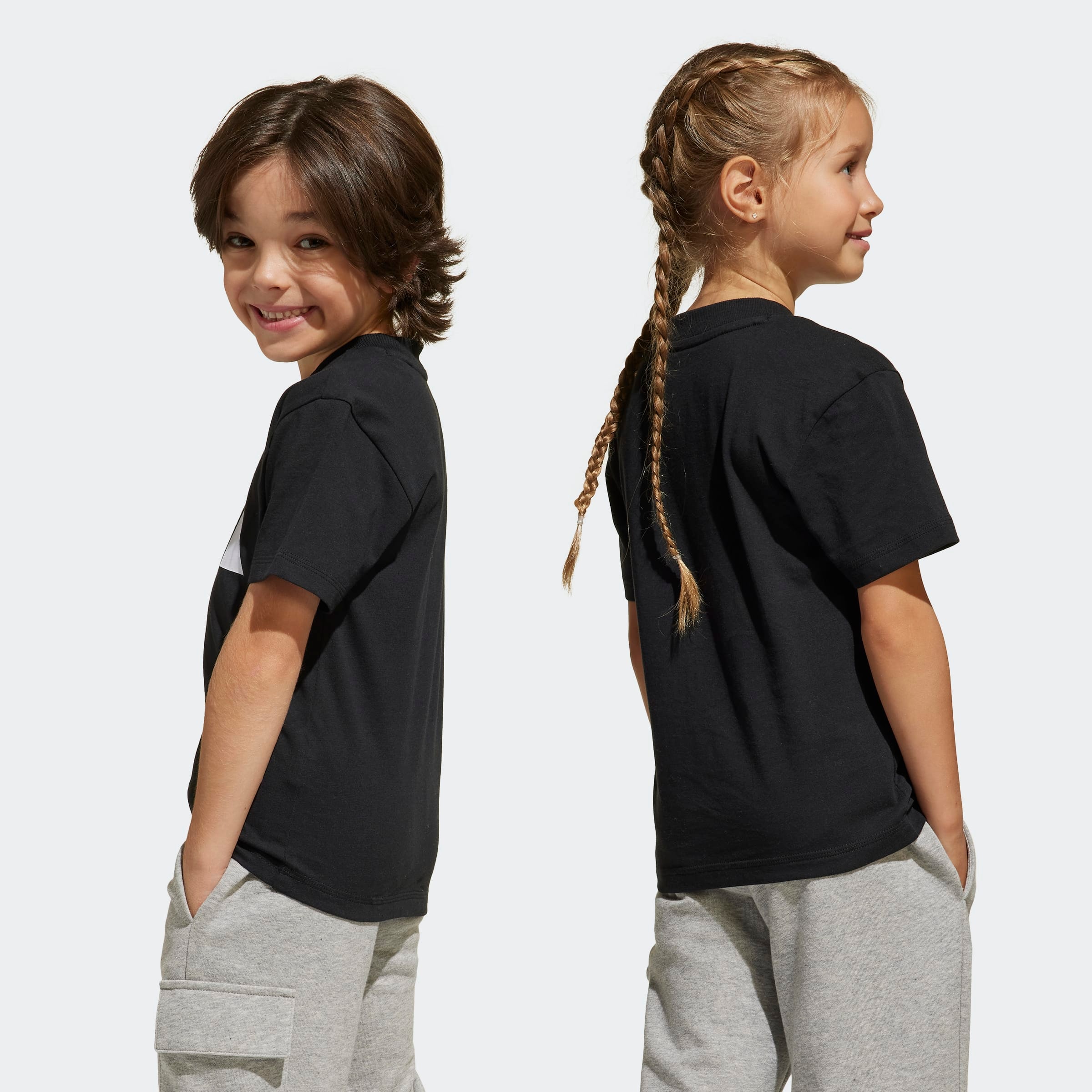adidas Sportswear T-Shirt »ESSENTIALS KIDS« sportlicher Stil, Kurzarm, aus Baumwolle