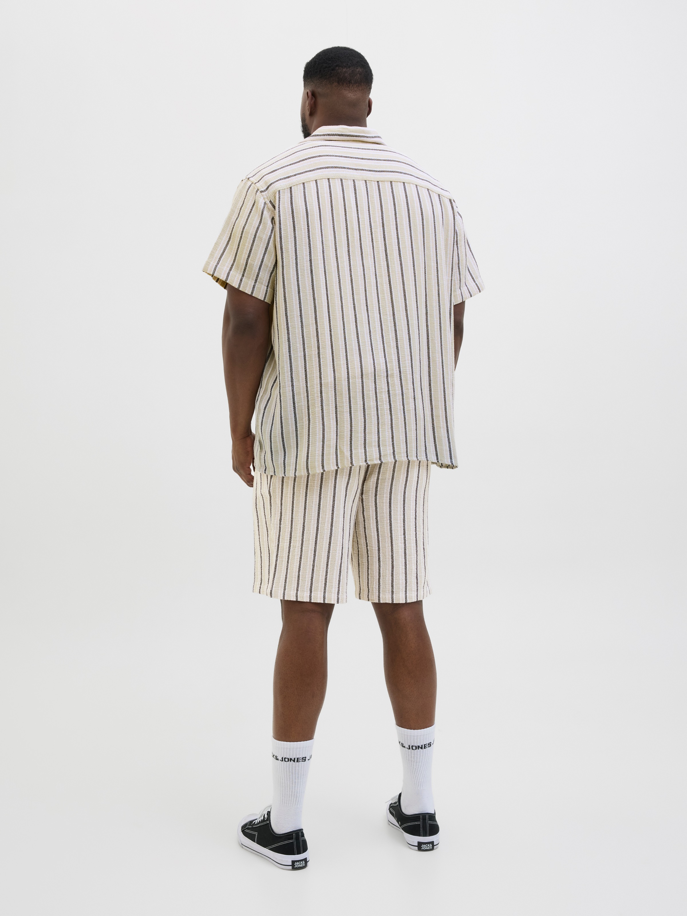 Jack & Jones PlusSize Sweatshorts »JPSTJAIDEN COBA STRIPE JOG SHORT SN PLS«