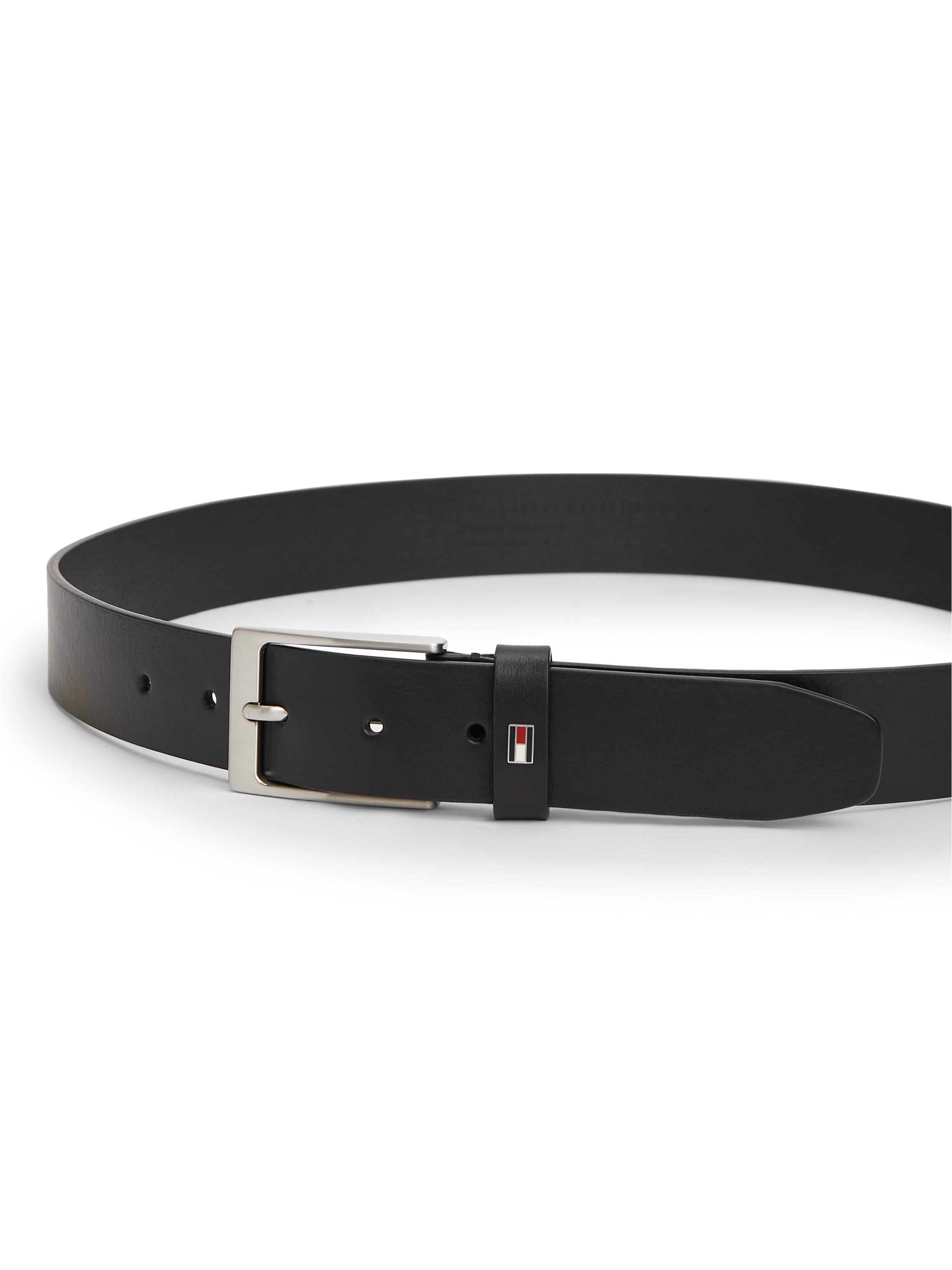 Tommy Hilfiger Ledergürtel »LAYTON 3.5 ADJ« mit Label-Pin