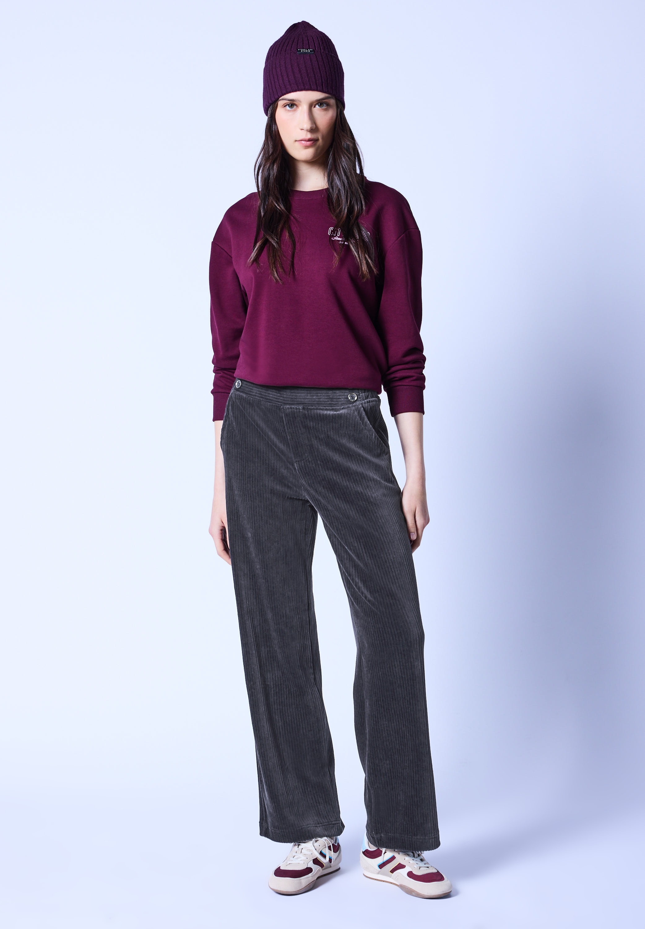 STREET ONE STUDIO Cordhose  High Waist