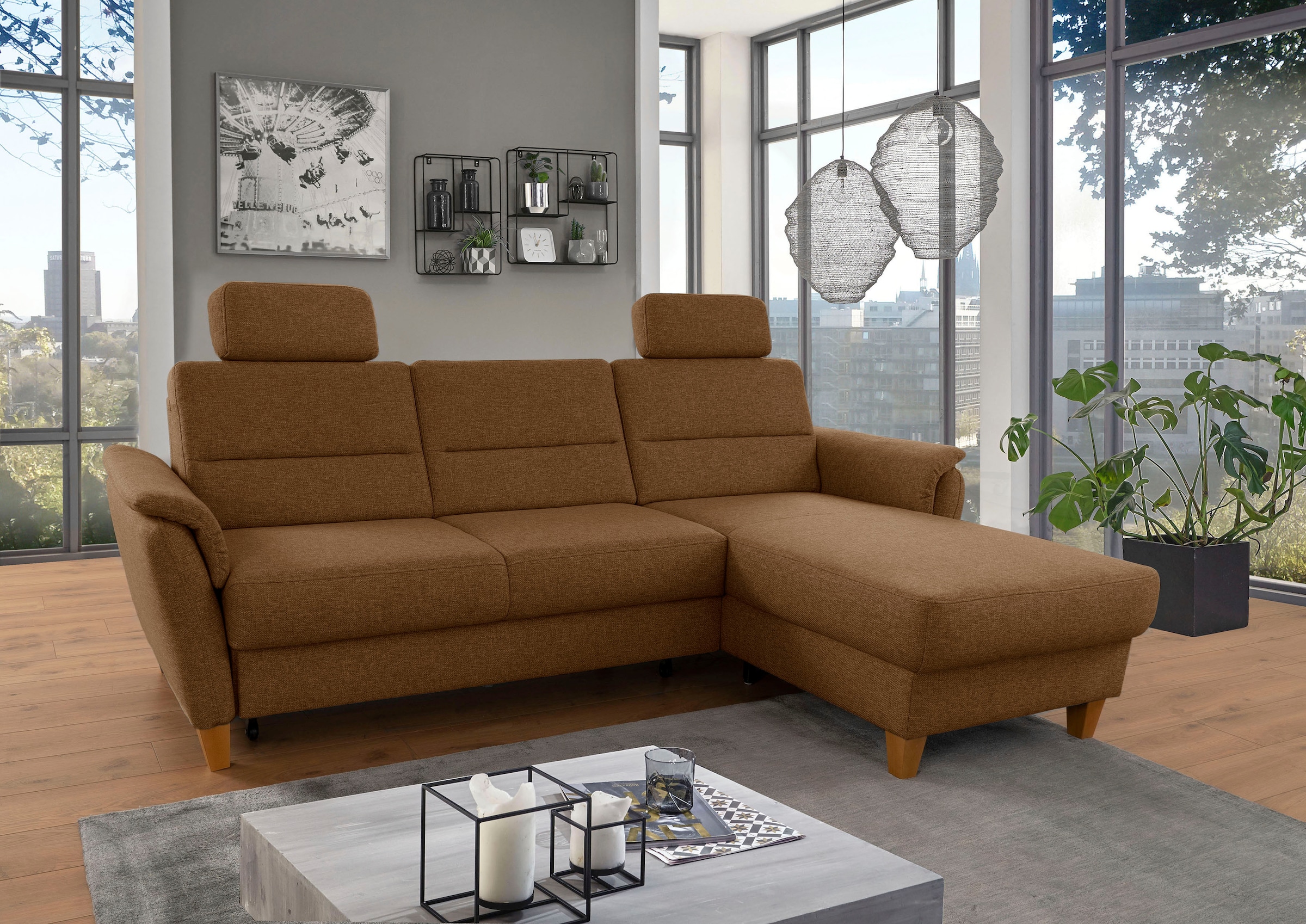 Home affaire Ecksofa "Palmera L-Form, B: 244 cm - OTTO. Verlässliche Qualit günstig online kaufen