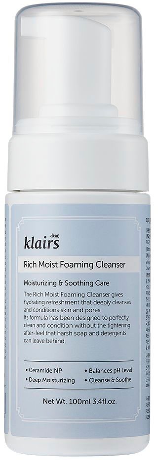 Dear Klairs Gesichts-Reinigungsschaum »Rich Moist Foaming Cleanser«