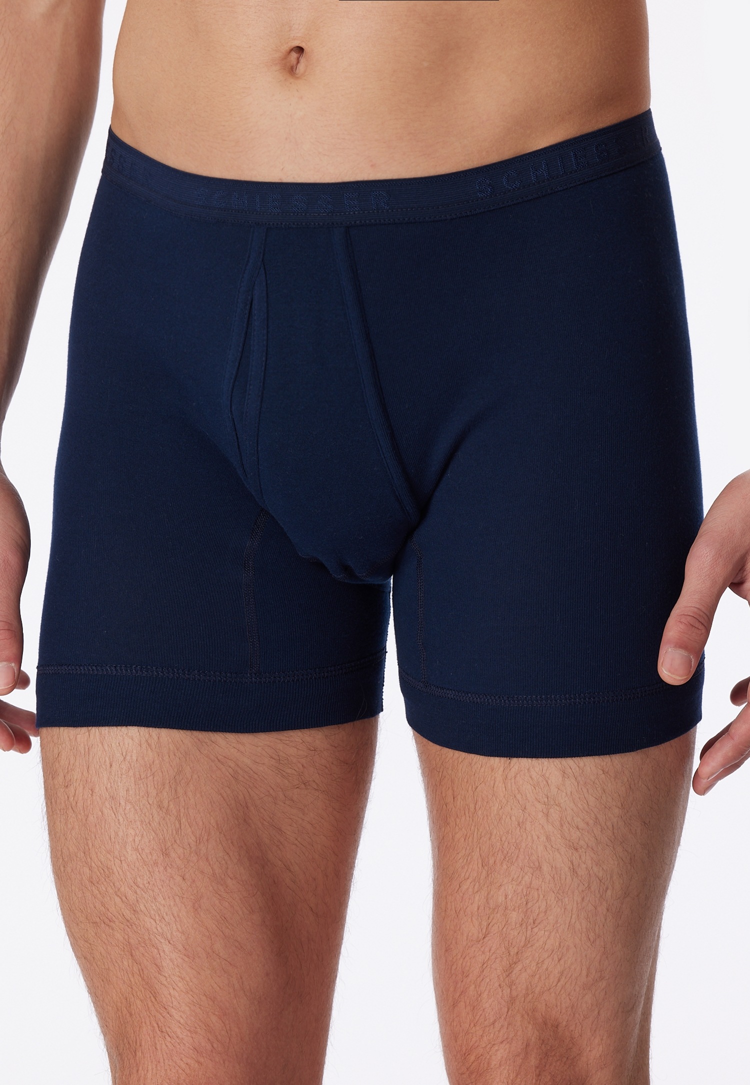Schiesser Slip "Original Classiscs", mit Eingriff, Feinripp, ohne störende günstig online kaufen