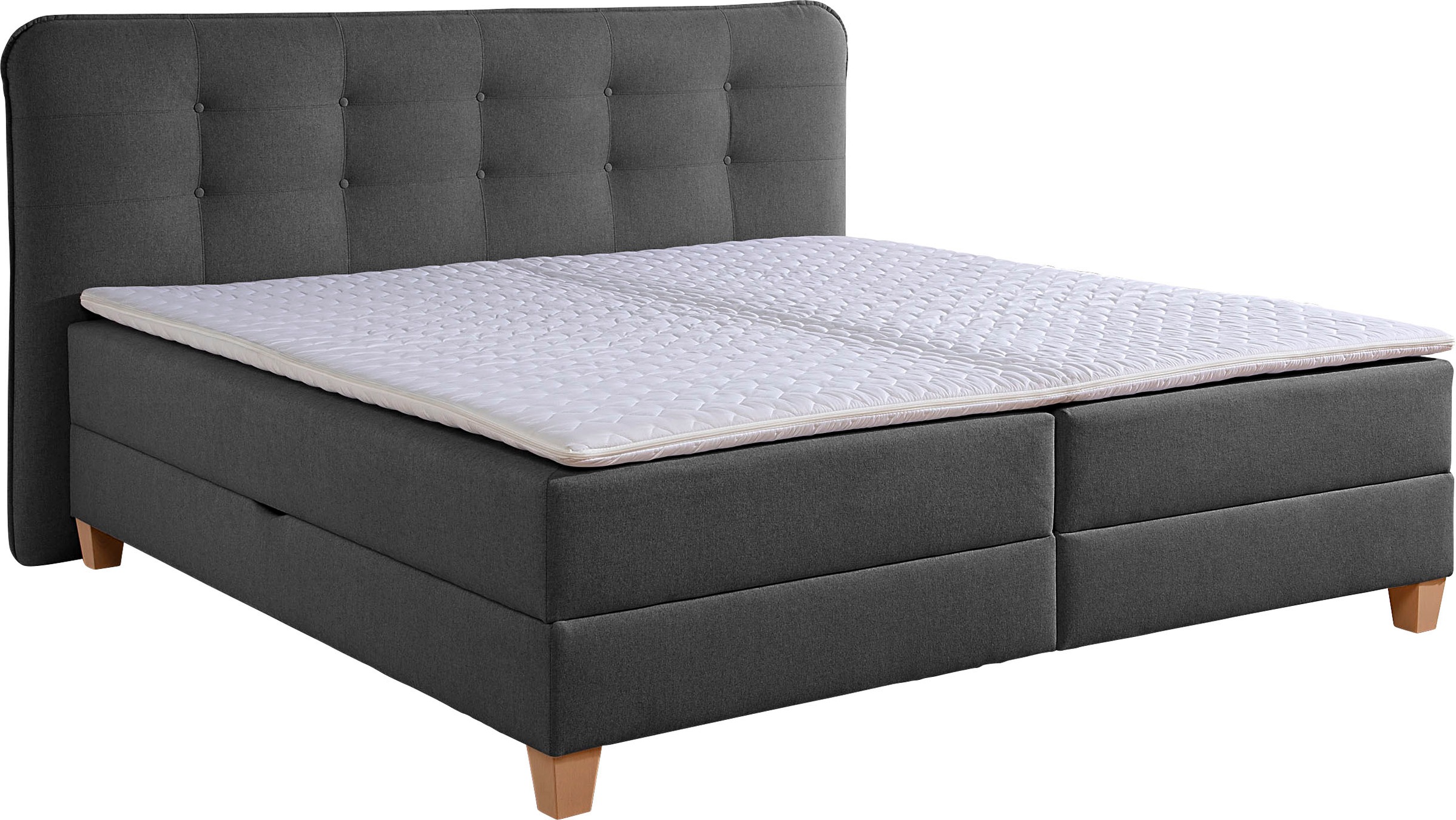 Thumbnail - Home affaire Boxbett inklusive Kaltschaum-Topper und Bettkasten