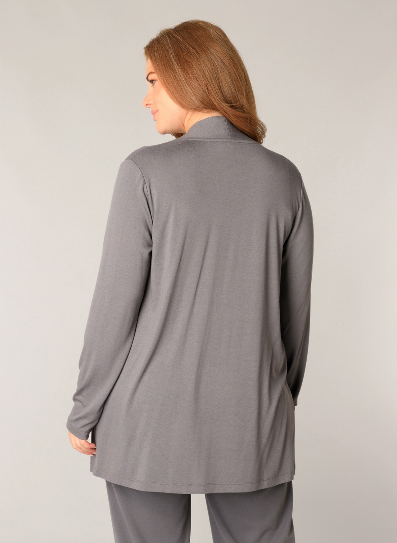 Base Level Curvy Strickjacke "Ayla" im verschlusslosen Design günstig online kaufen