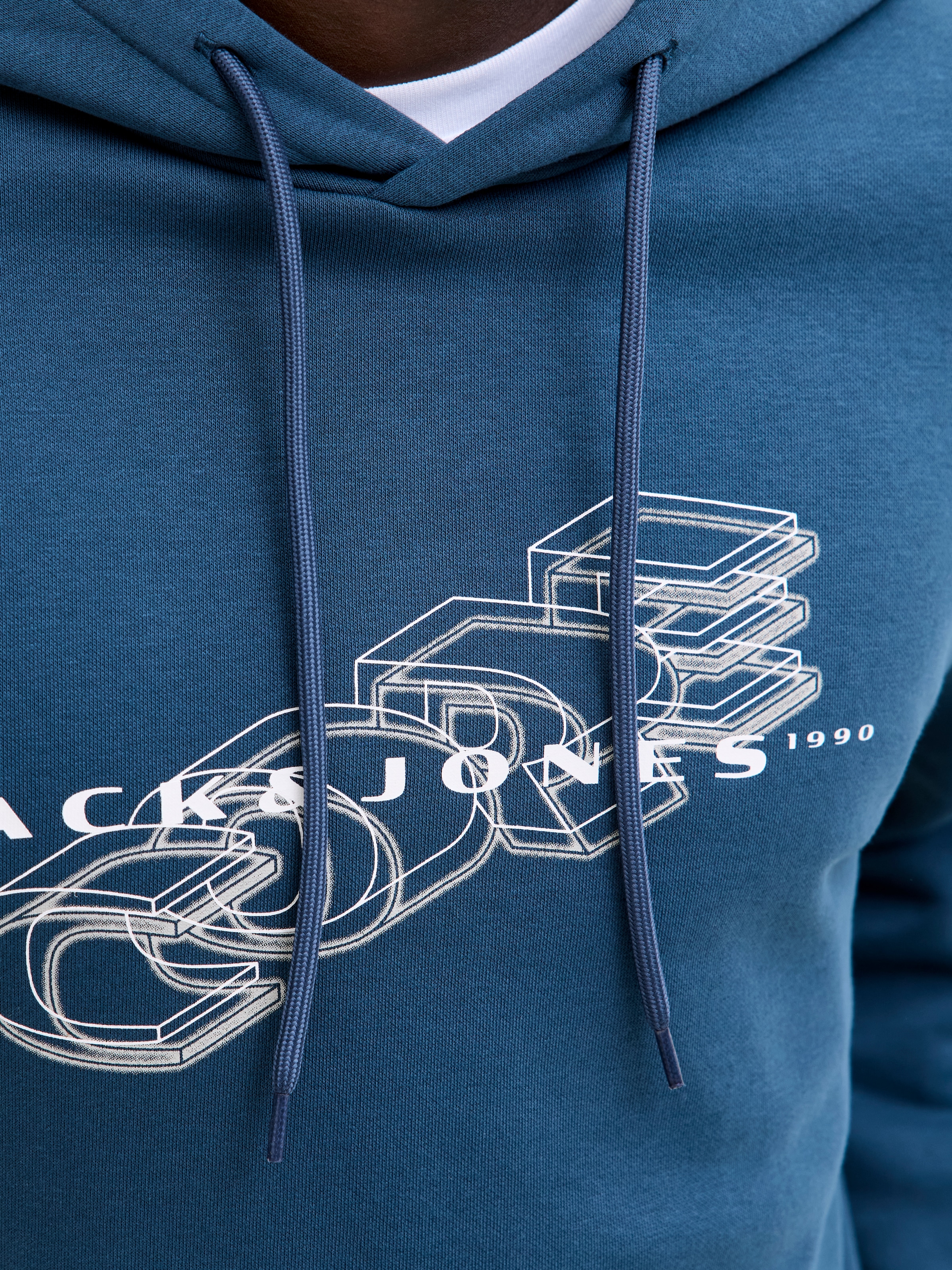 Jack & Jones PlusSize Kapuzensweatshirt »JCOFUSION BRANDING SWEAT HOOD PLS«
