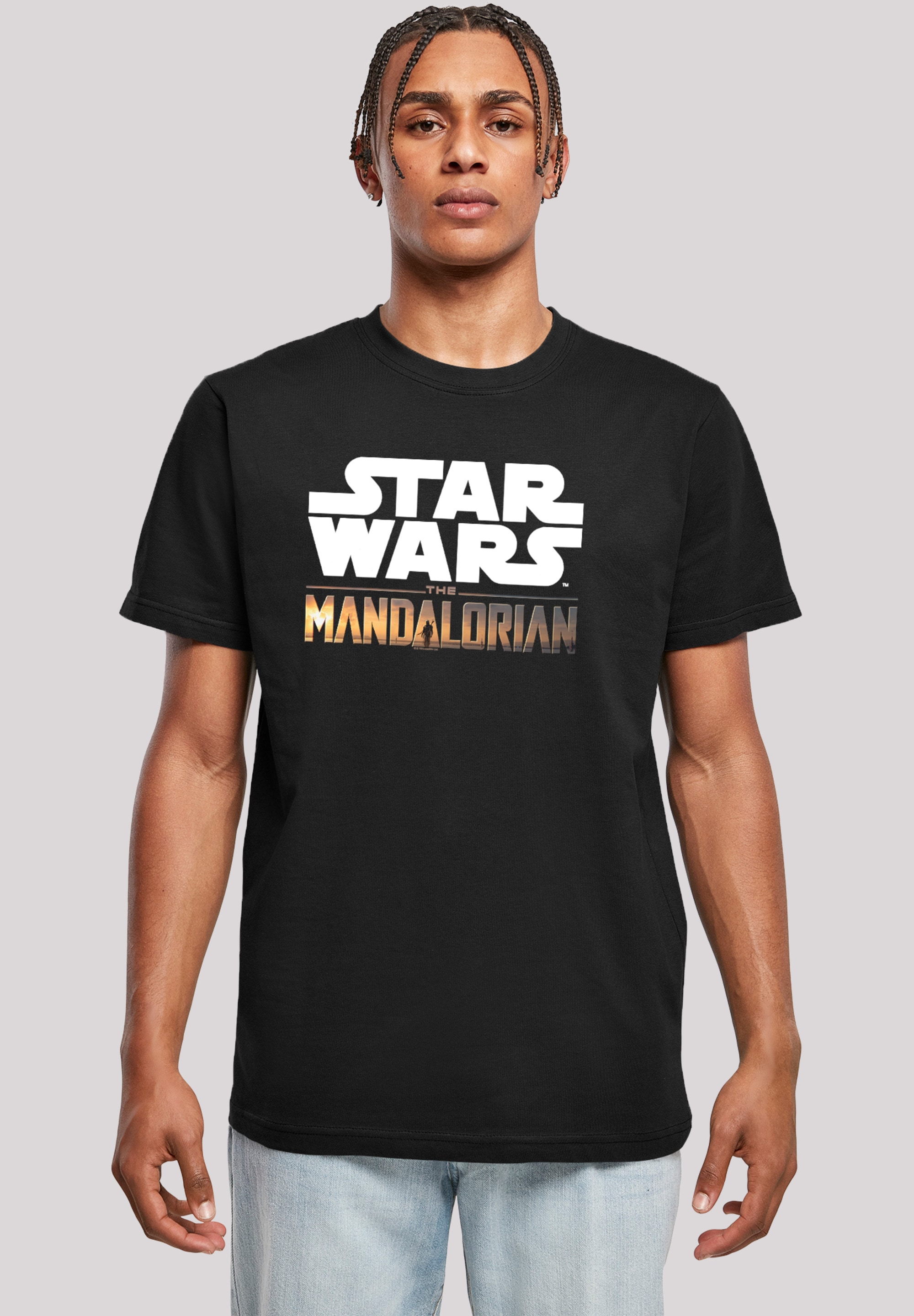 F4NT4STIC T-Shirt "Star Wars The Mandalorian Logo", Herren,Premium Merch,Re günstig online kaufen