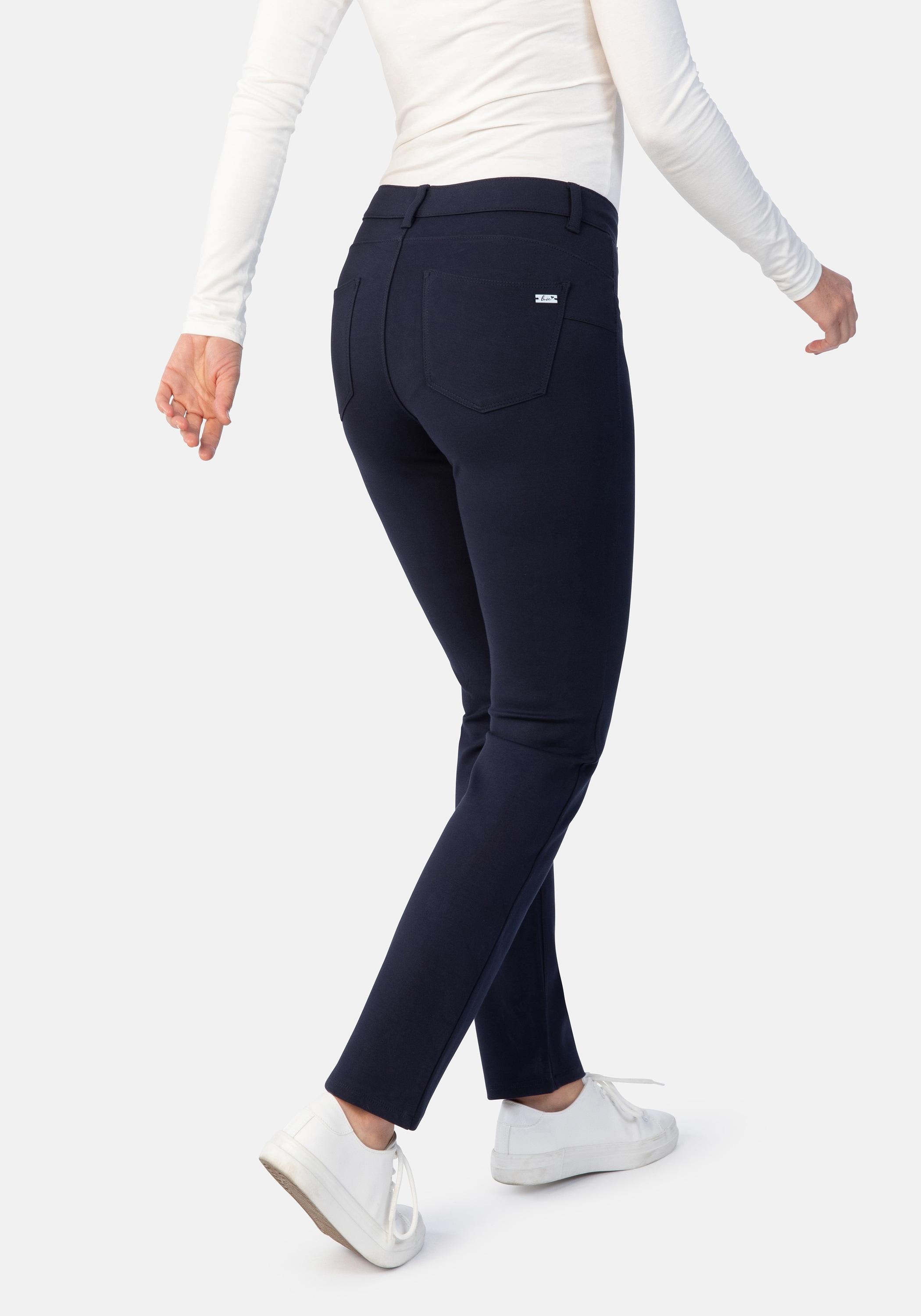 STOOKER WOMEN 5-Pocket-Hose »Milano Jersey Magic Shape Fit«, Casual Twill Coloured Magic Shape Effekt für Damen