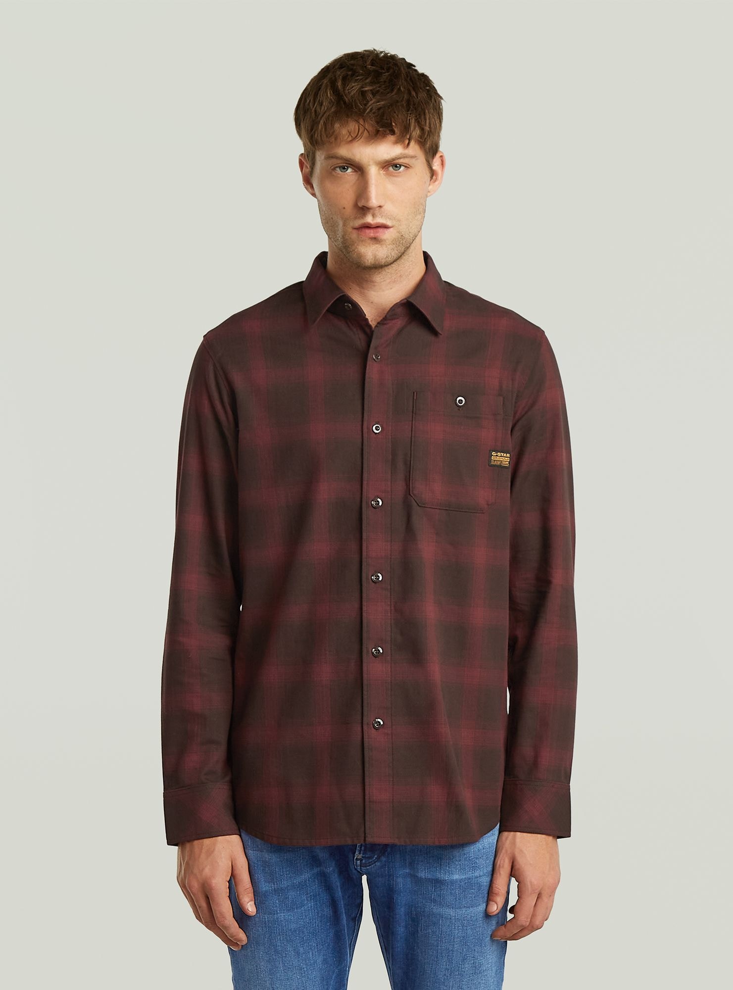 G-STAR Langarmshirt »Bristum 2.0 Slim Hemd«