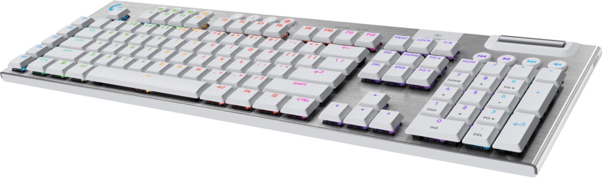 Logitech G Gaming-Tastatur »G915 X LIGHTSPEED Wireless Gaming Keyboard - WHITE - US INT'L«