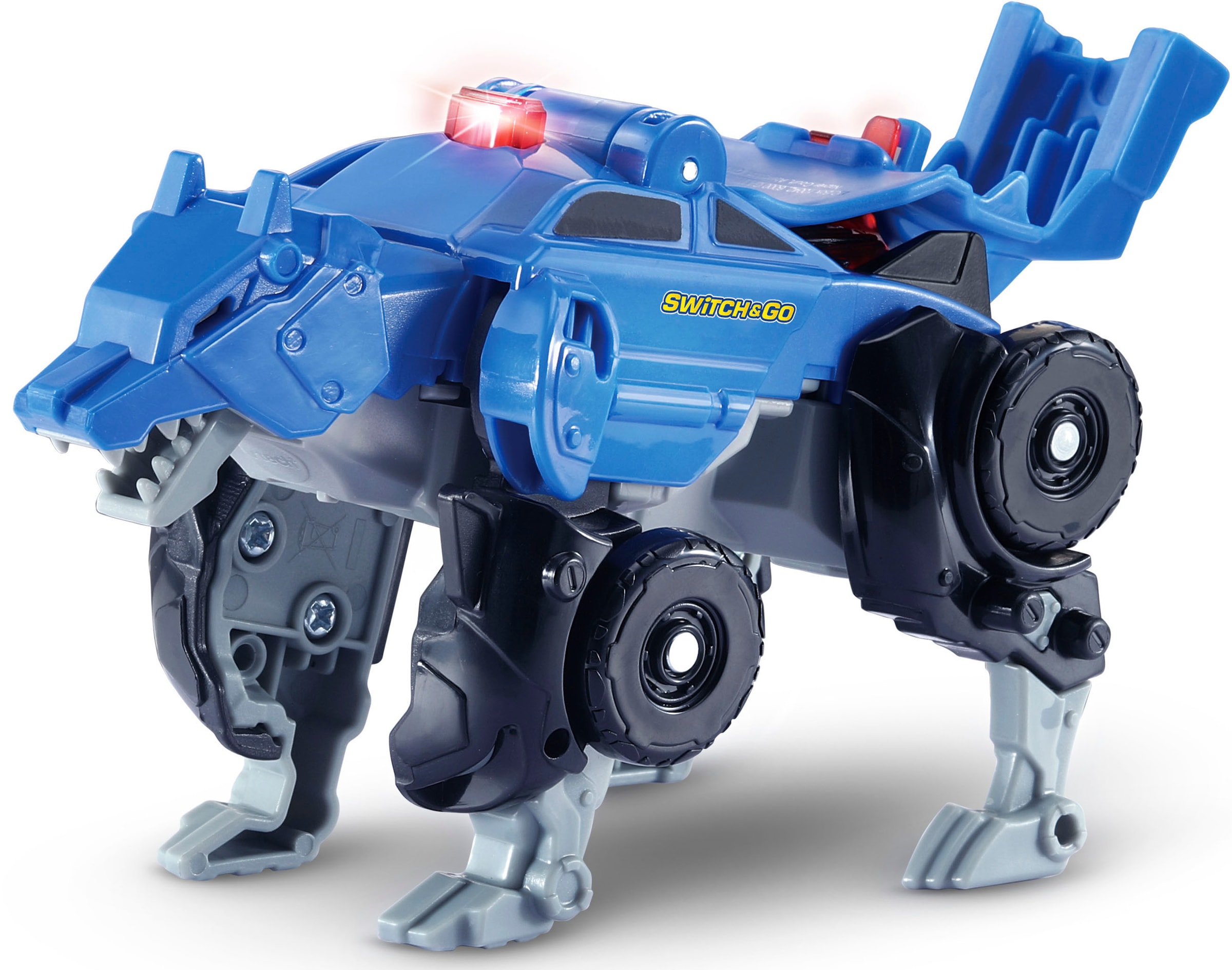 Vtech® Spielfigur »Switch & Go Dinos, OneClick-Mini-Wolf«, mit Licht und Sound