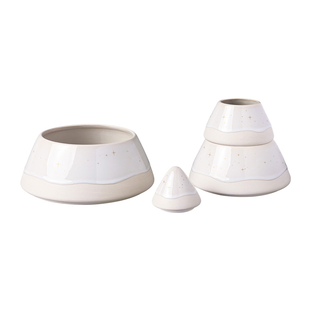 like. by Villeroy & Boch Vorratsdose »Dose Baum Winter Glow ø 18,8 cm beige«, (1 tlg.)