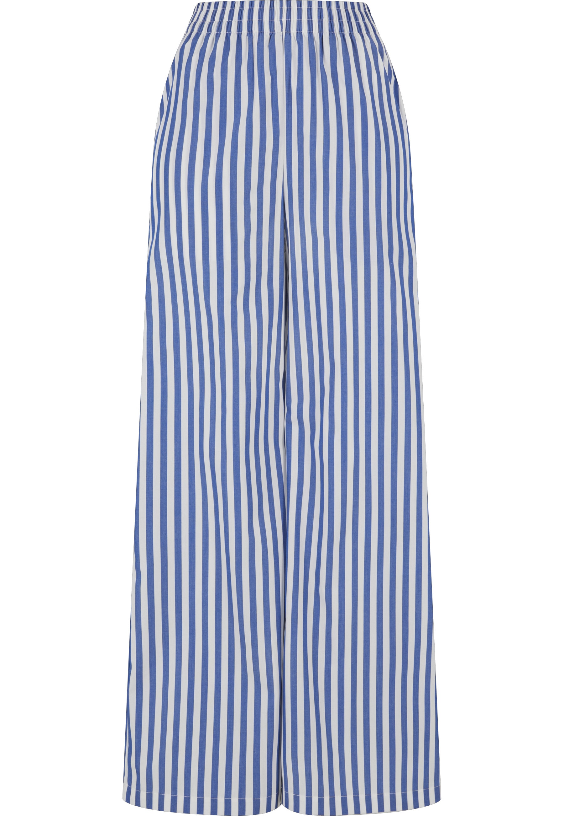 URBAN CLASSICS Stoffhose "Urban Classics Damen Ladies Striped Loose Pants" günstig online kaufen