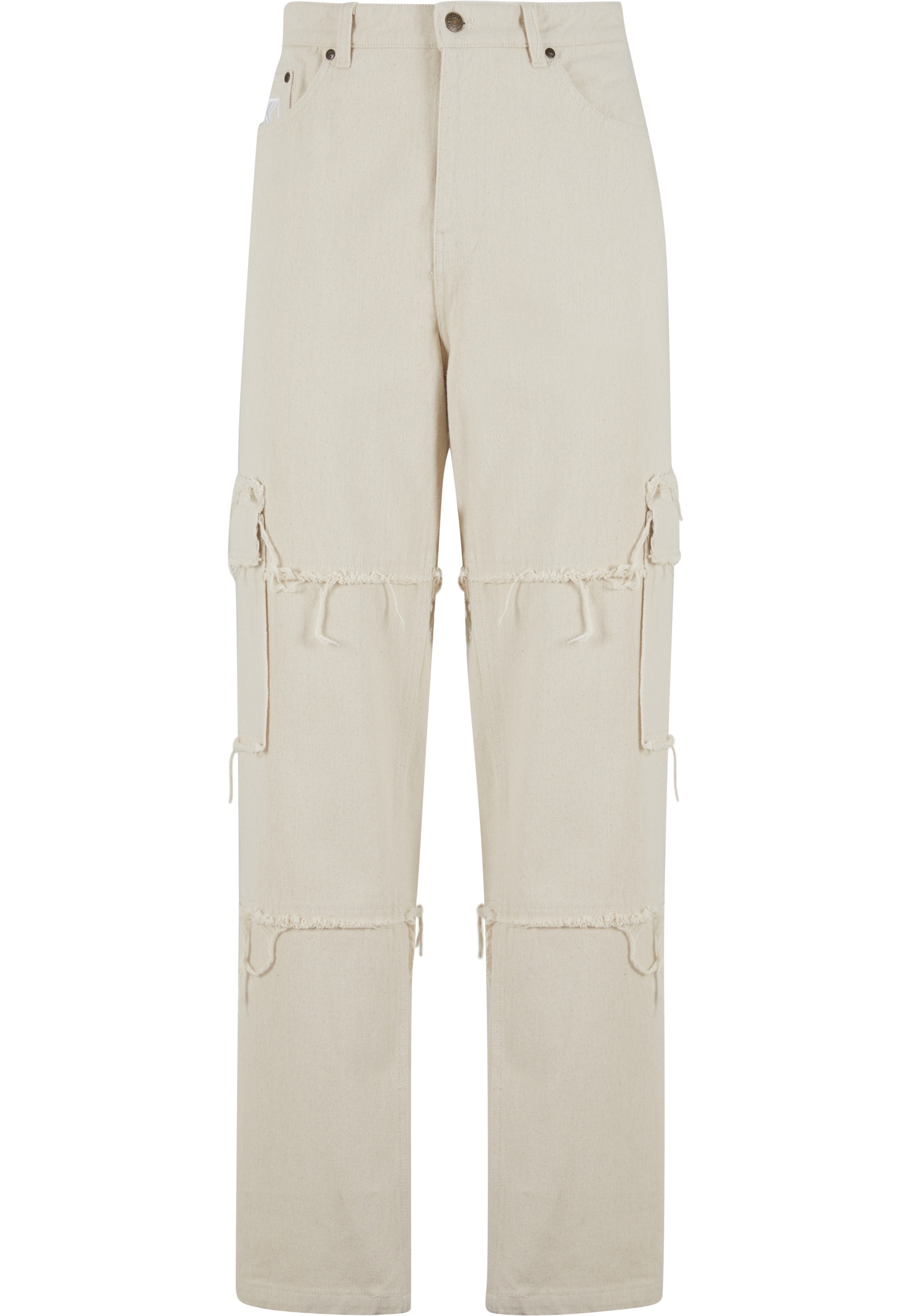 Karl Kani Cargojeans "Karl Kani Og Fringed Baggy Cargo Pants" günstig online kaufen