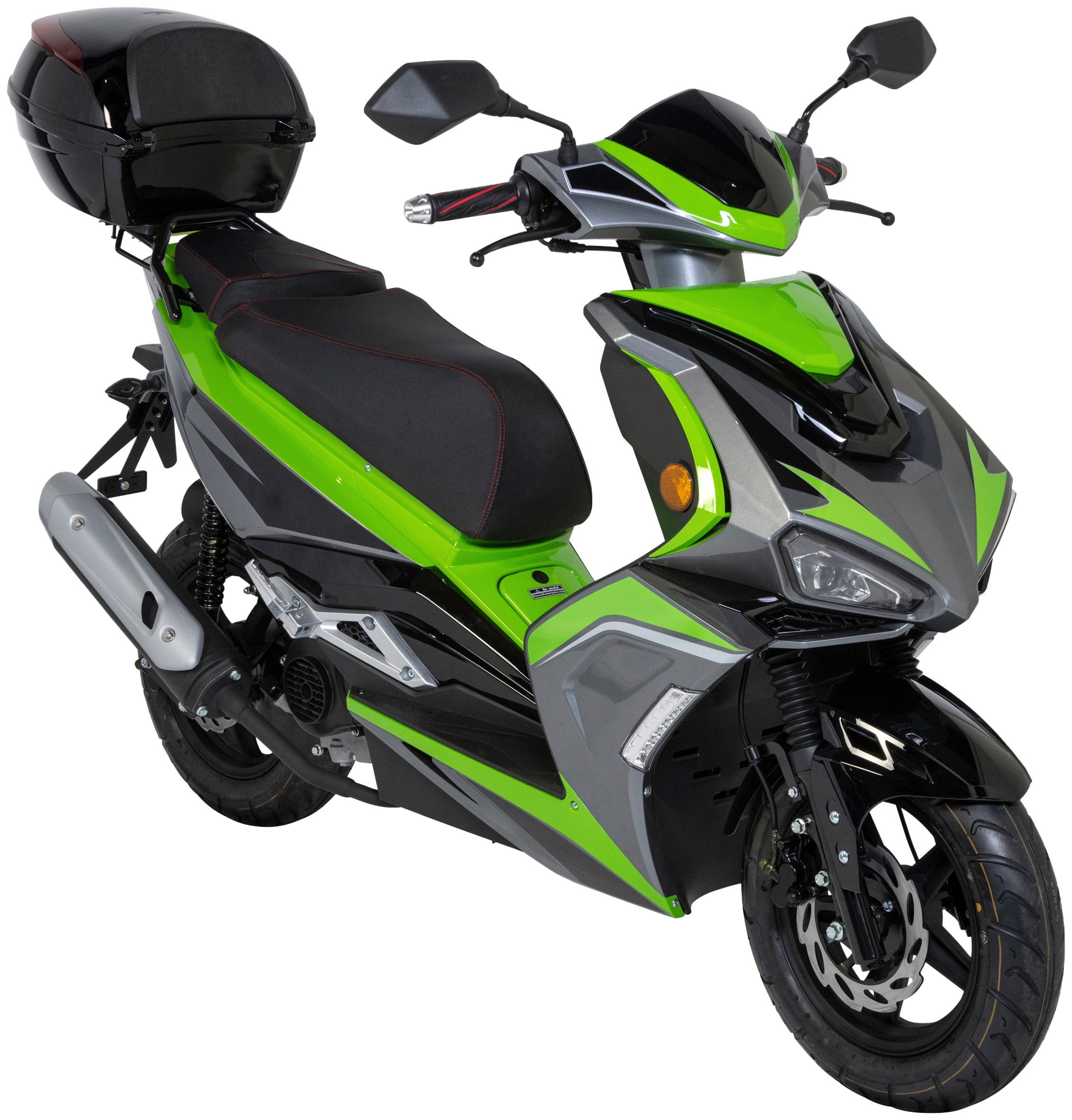 GT UNION Motorroller »Striker«, 50 cm³, 45 km/h, Euro 5, 3 PS auf Raten