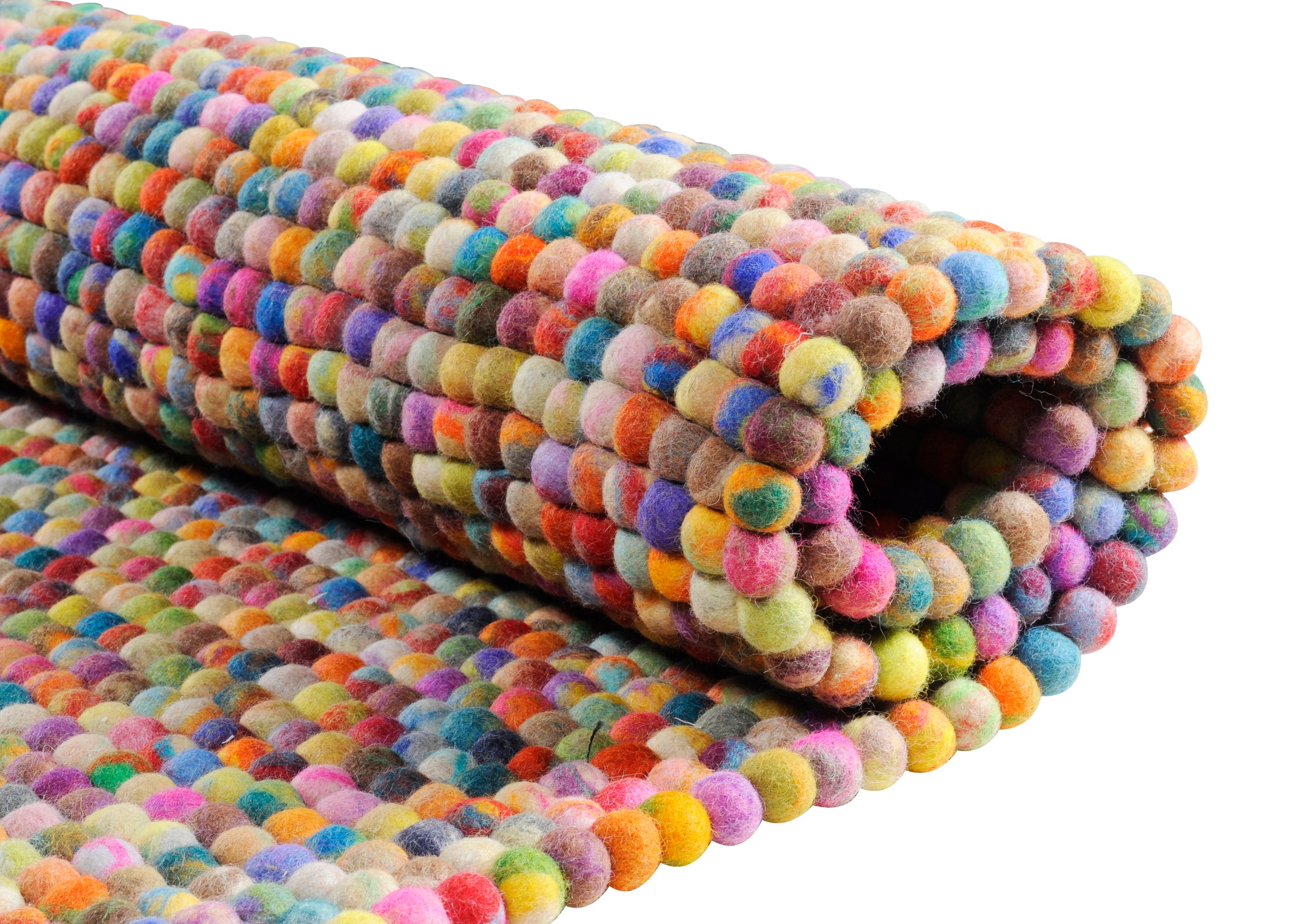 THEKO Felty 2.2 Wool Rug Multi 170x240cm 3