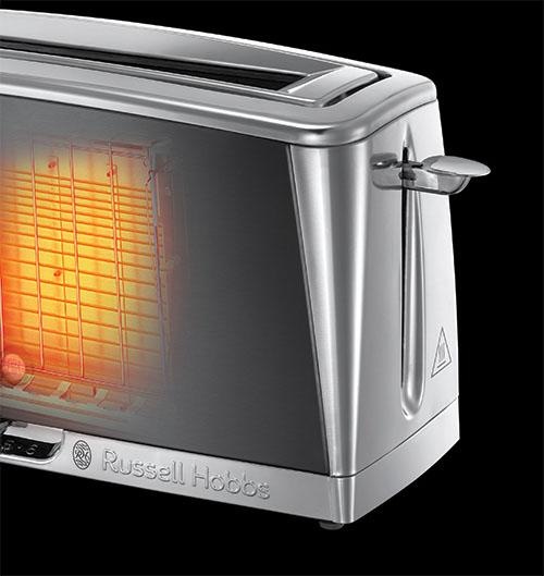 RUSSELL HOBBS Toaster »Luna Moonlight 23251-56«, 1 langer Schlitz, für 2 Scheiben, 1420 W