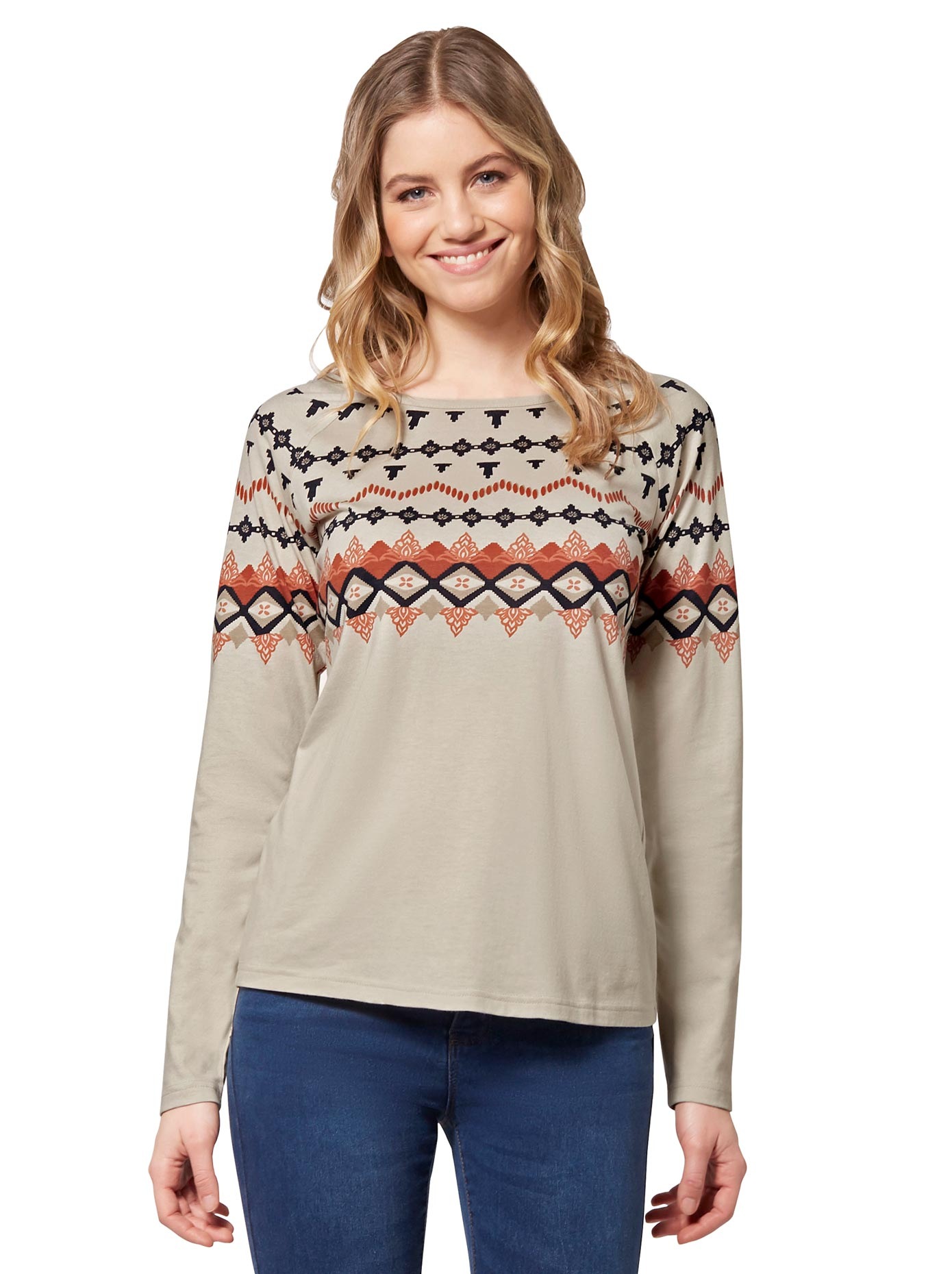 Inspirationen Print-Shirt »Druck-Shirt« (1 tlg.)