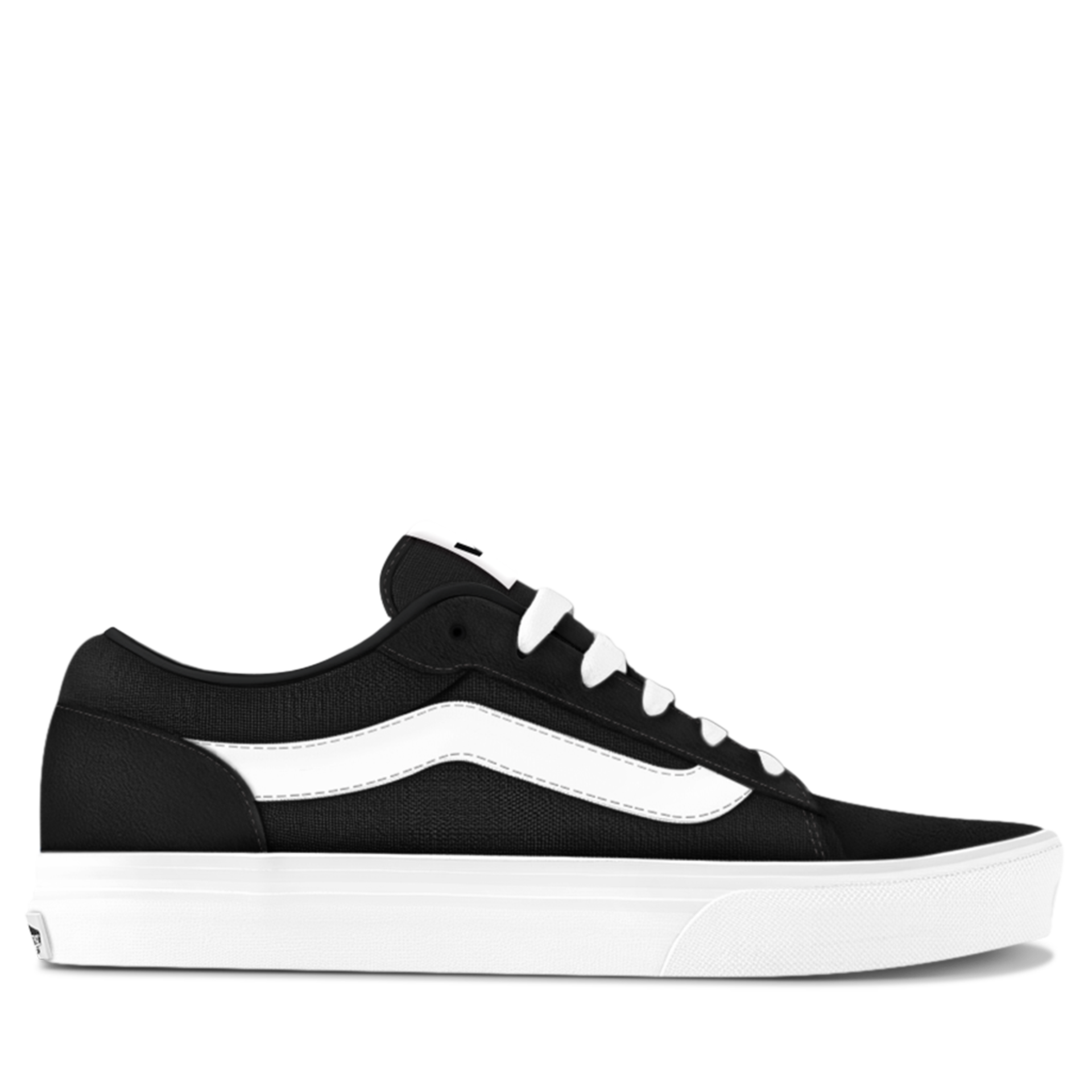 Sneaker VANS "Vero LS", Kinder, Gr. 34, schwarz, weiß, Leder, Schuhe Sneaker