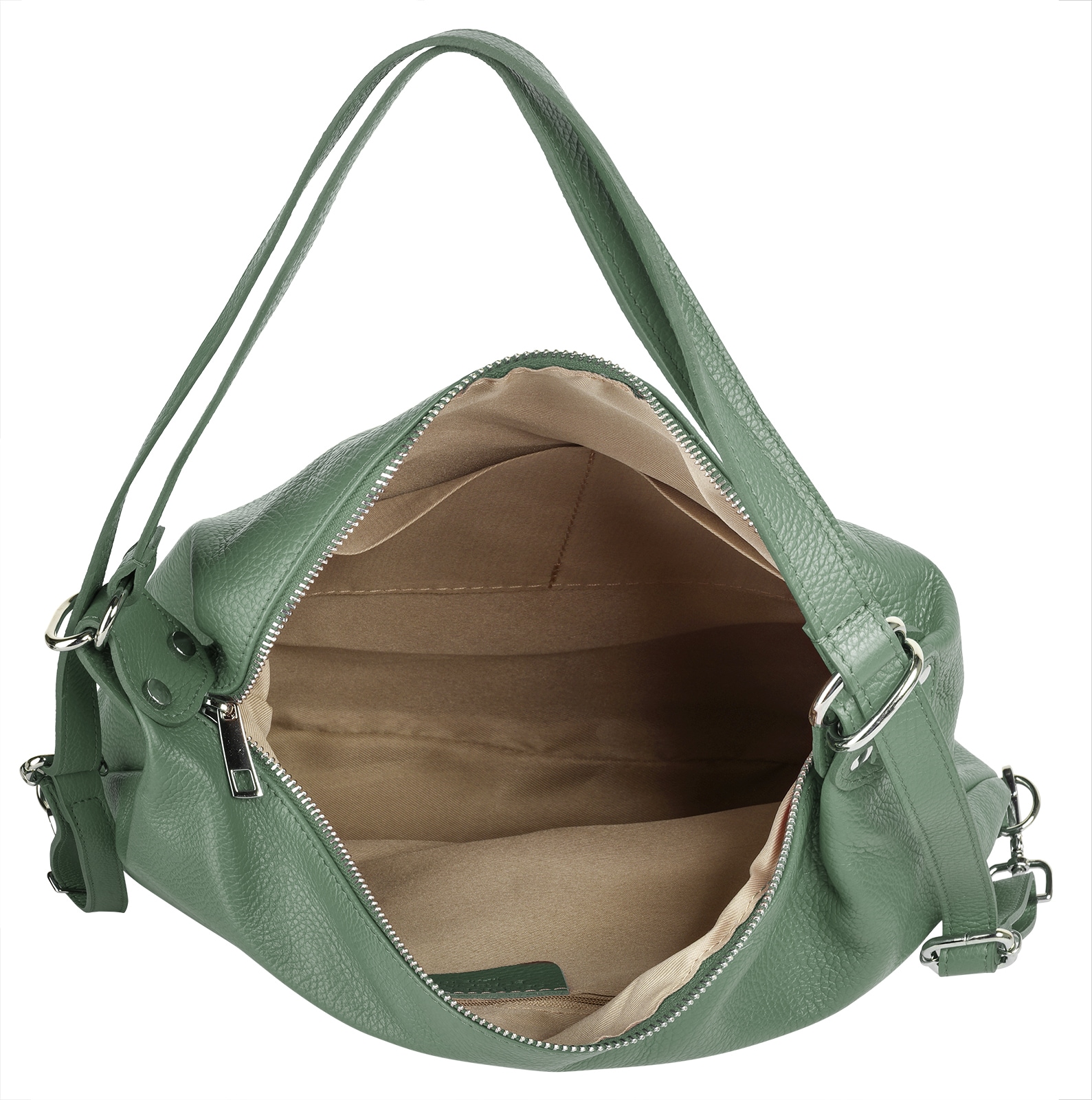 Samantha Look Shopper, echt Leder, Made in Italy