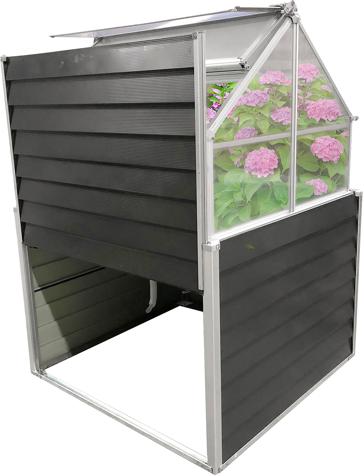 WESTMANN Hochbeet »Store & Grow«, BxTxH: 120x120x169 cm
