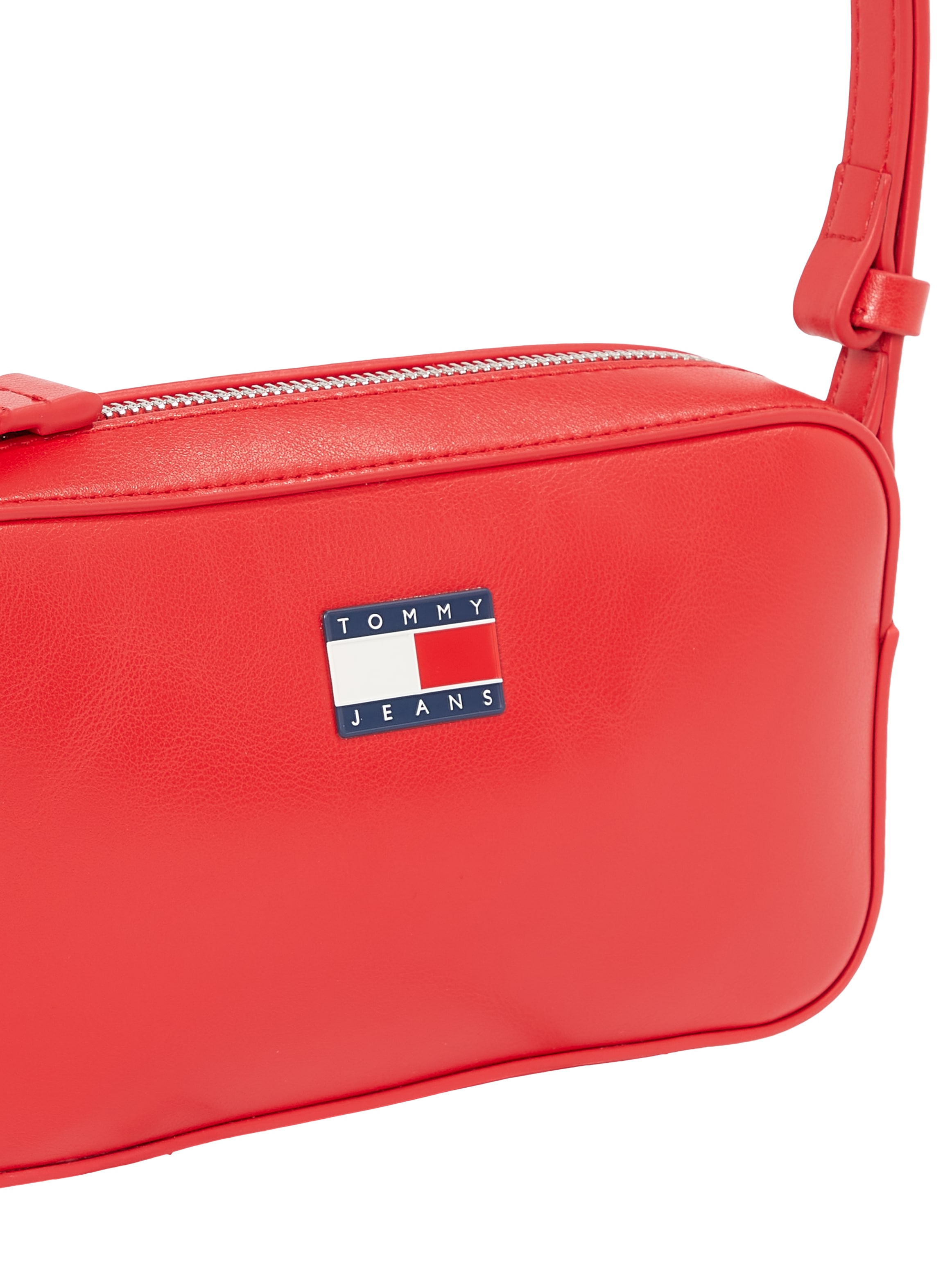 Tommy Jeans Umhängetasche »TJW ESS MUST CONVERTIBLE CAMERA«, Damen Abendtasche, Schultertasche, Mini Bag mit Logoflagge