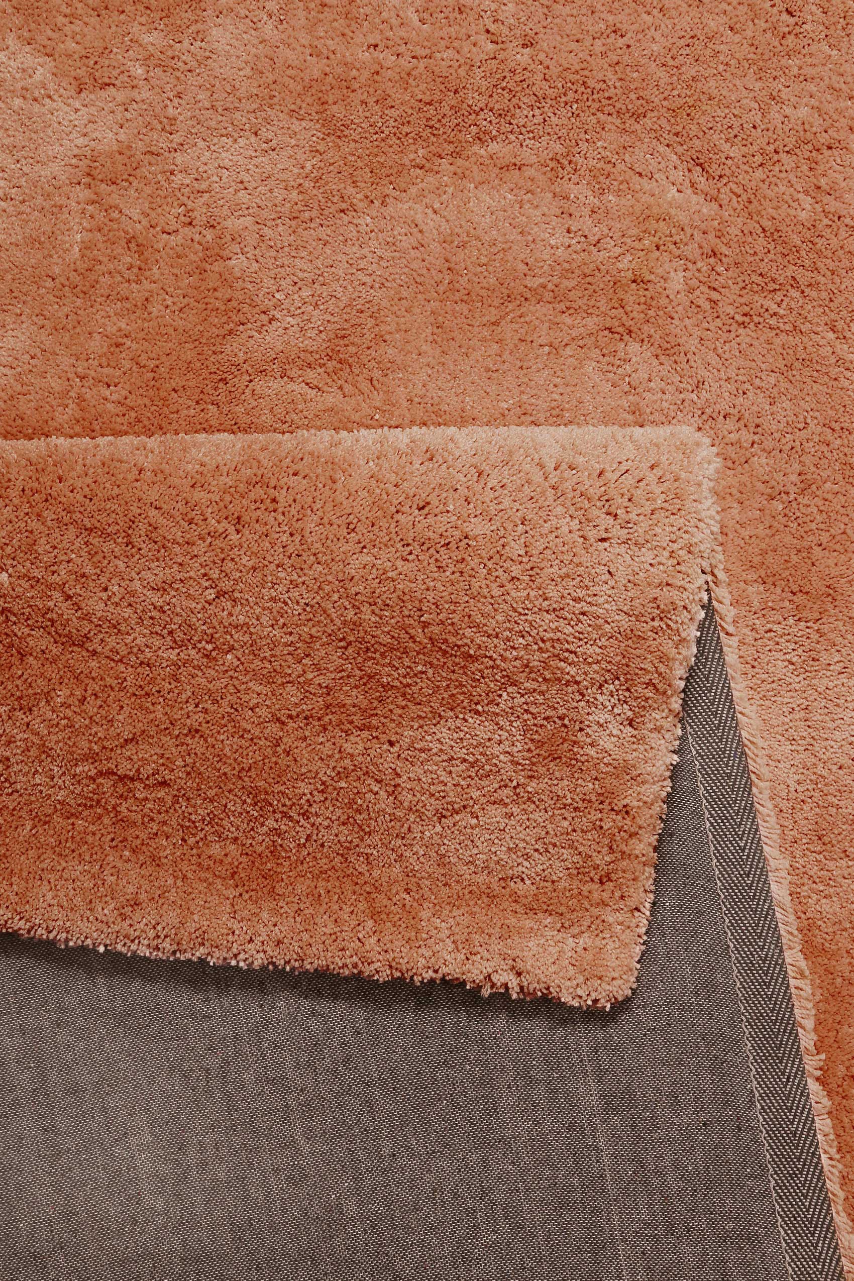 Hochflor-Teppich ESPRIT "Relaxx ESP-4150" Gr. 31, orange (cognac), B:130cm H:25mm L:190cm, Kunstfaser, Teppiche, Wohnzimmer, sehr große Farbauswahl, weicher dichter Hochflor 3
