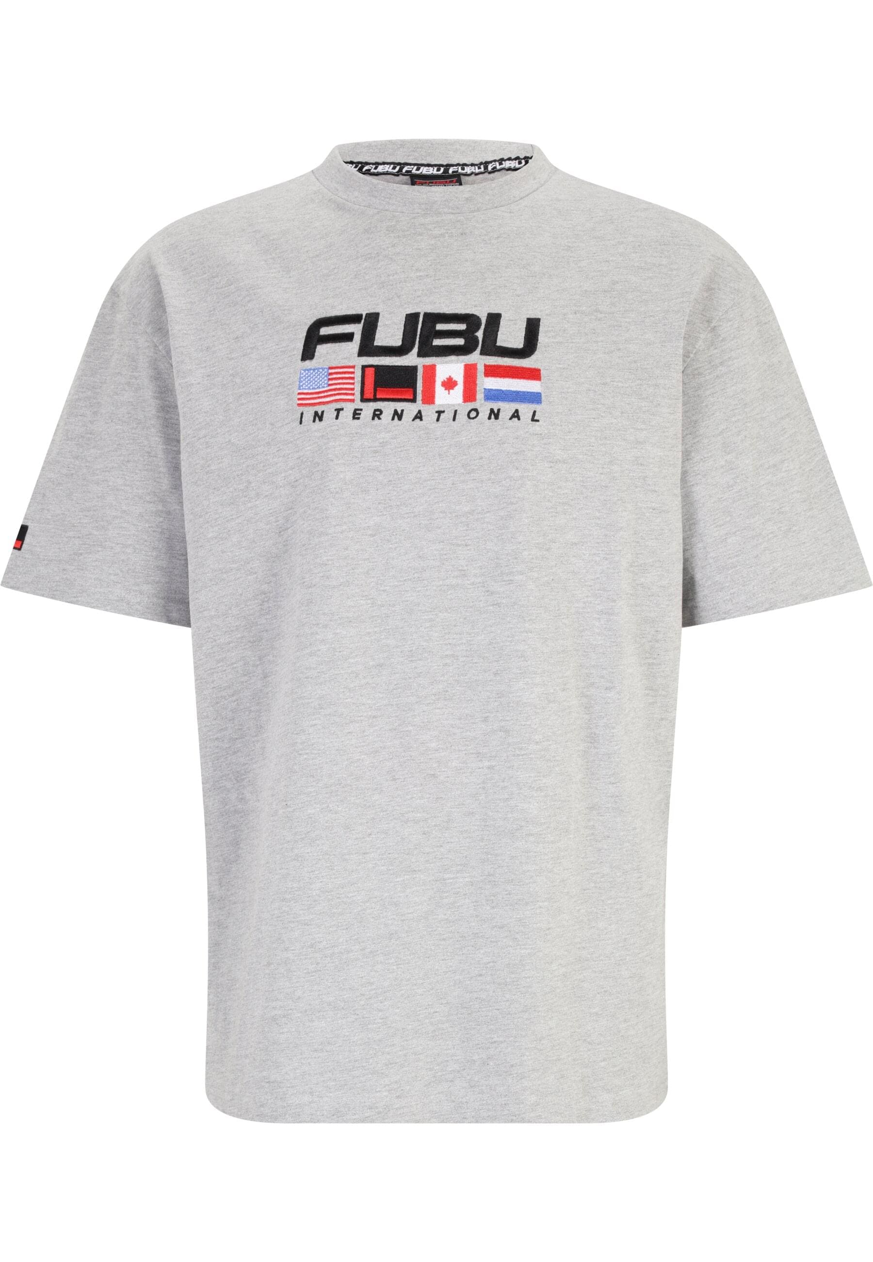 Fubu T-Shirt "Fubu FBMQ12121GRY1 Fubu Corporate Intnl T-Shirt" 1 Stk. tlg. günstig online kaufen