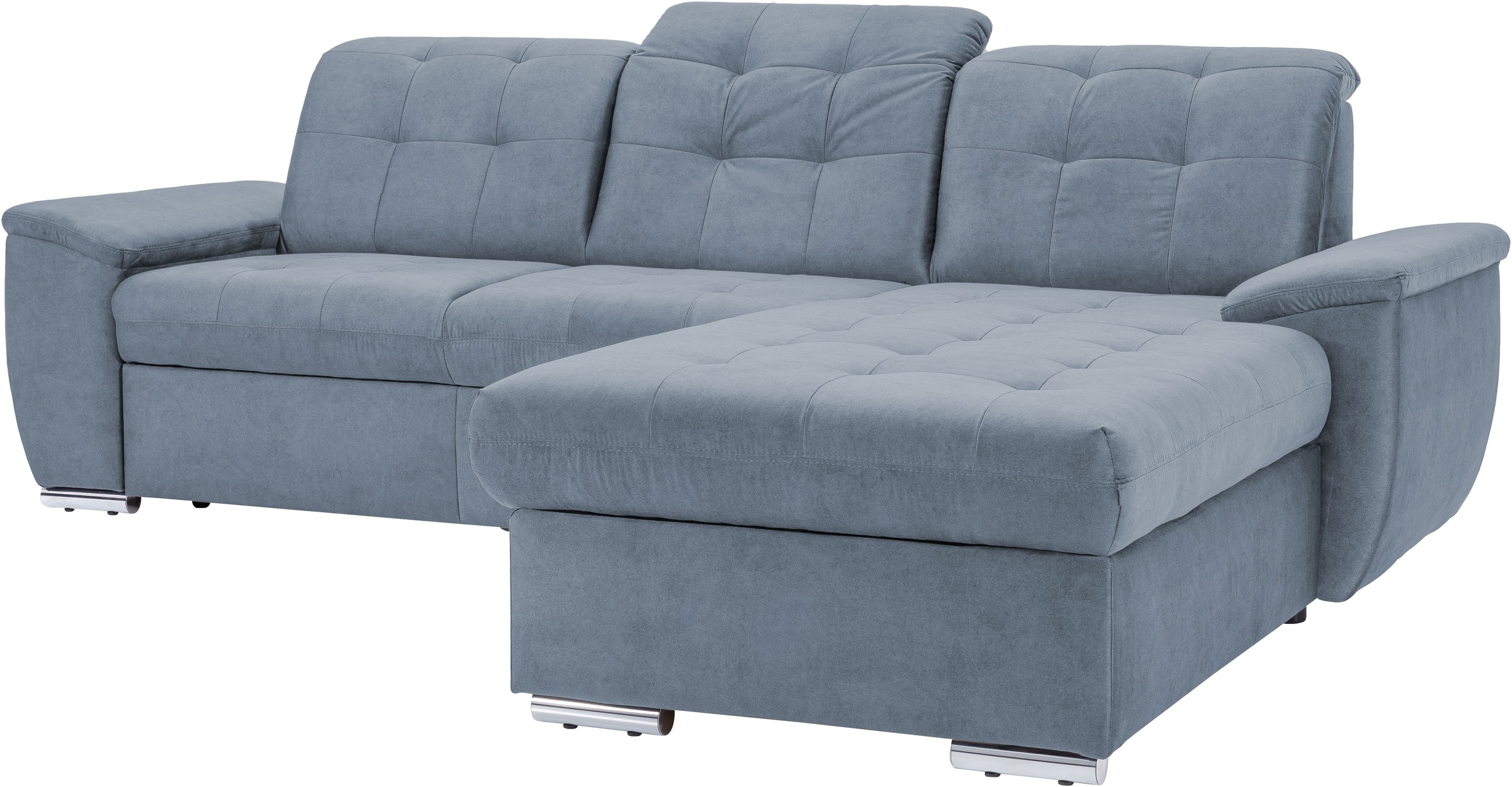 exxpo - sofa fashion Ecksofa "Derby Inkl. Kopfteilverstellung, wahlw. Bett günstig online kaufen