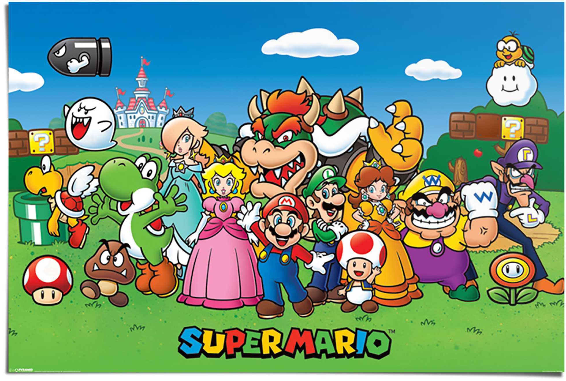 kaufen Mario«, (1 Super »Poster Comic, BAUR Reinders! Poster | St.)