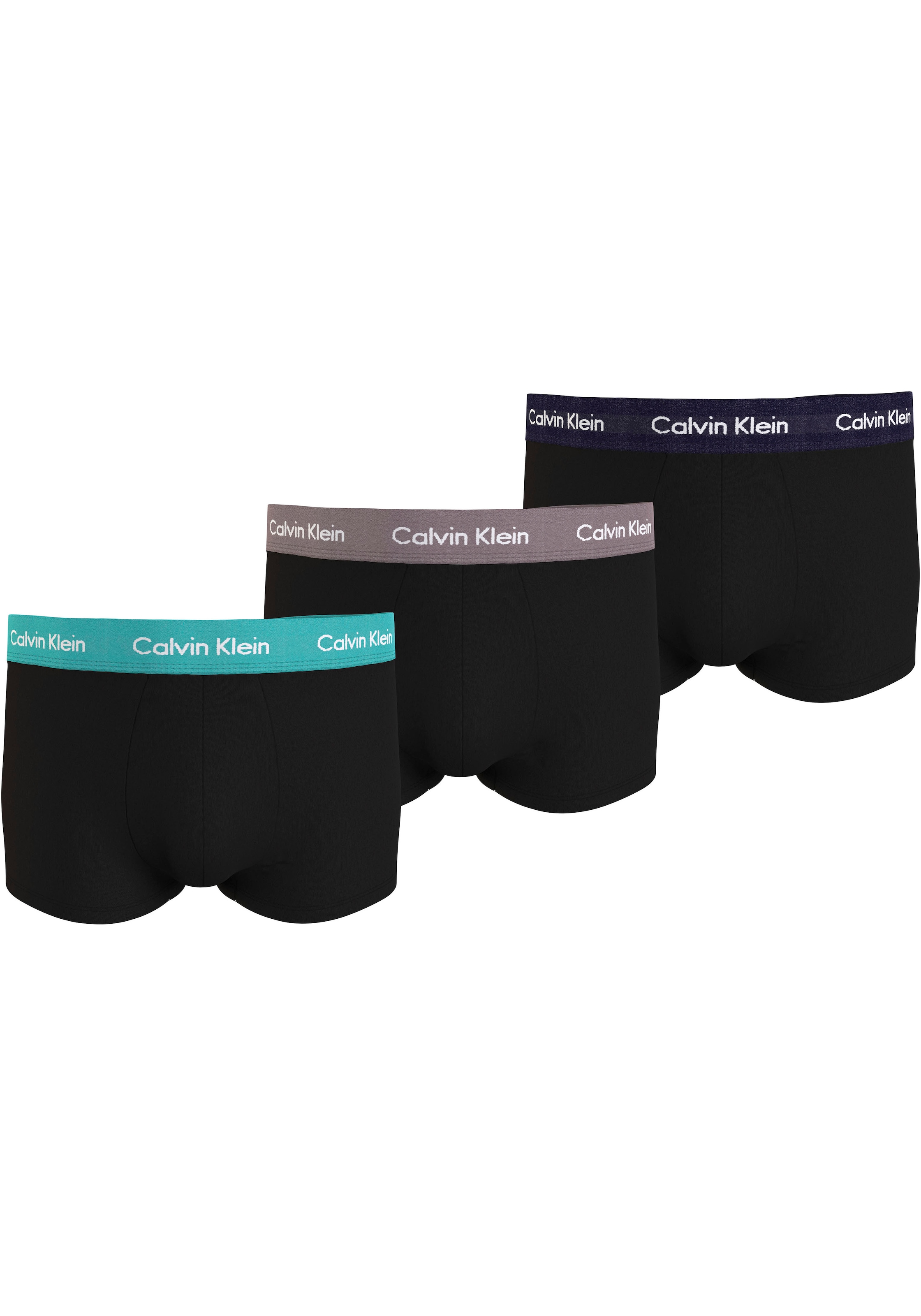 Calvin Klein Underwear Trunk "LOW RISE TRUNK 3PK", (Packung, 3 St., 3er-Pack), mit Logoschriftzügen