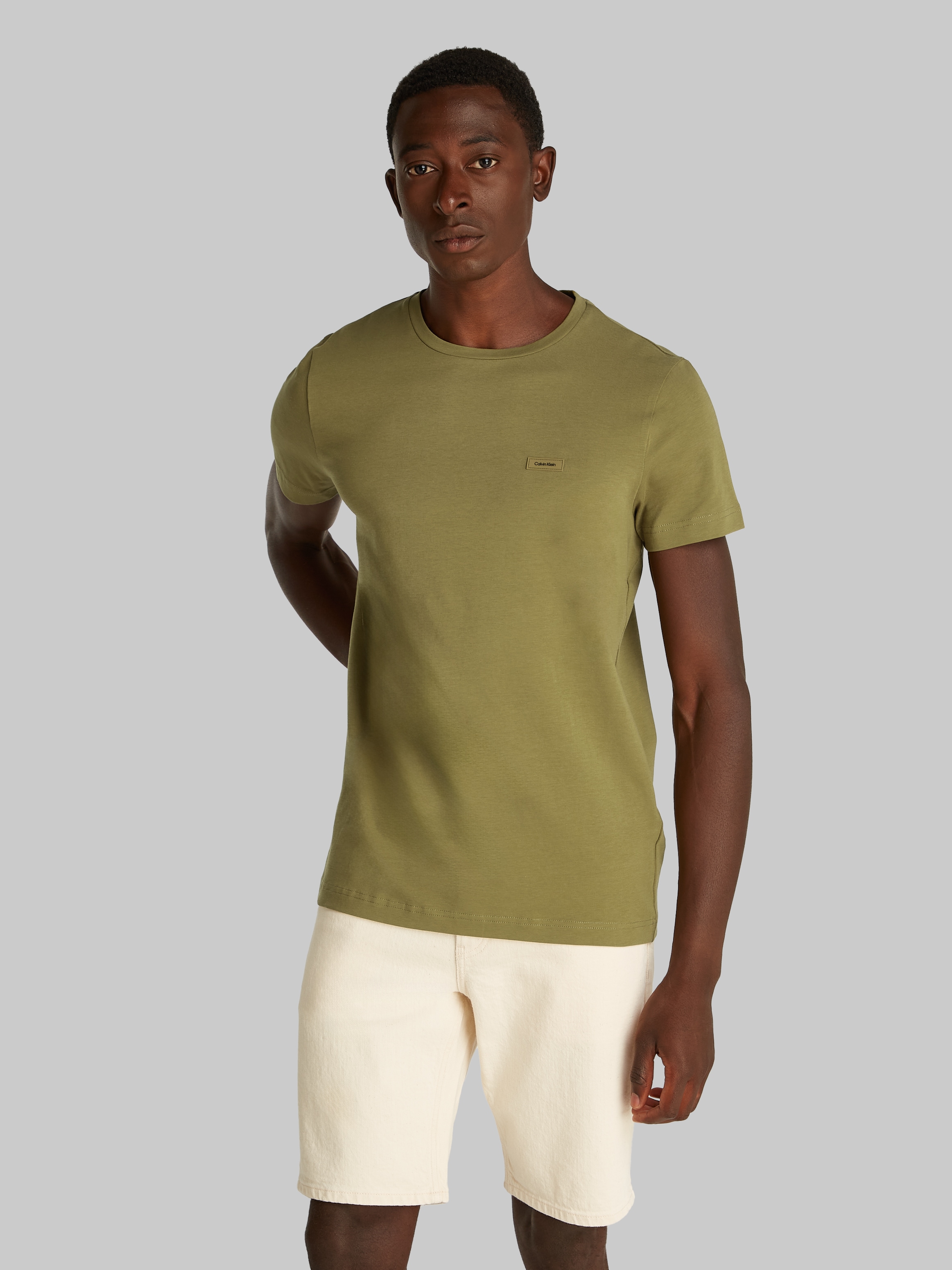 Calvin Klein T-Shirt "STRETCH SLIM FIT T-SHIRT" günstig online kaufen