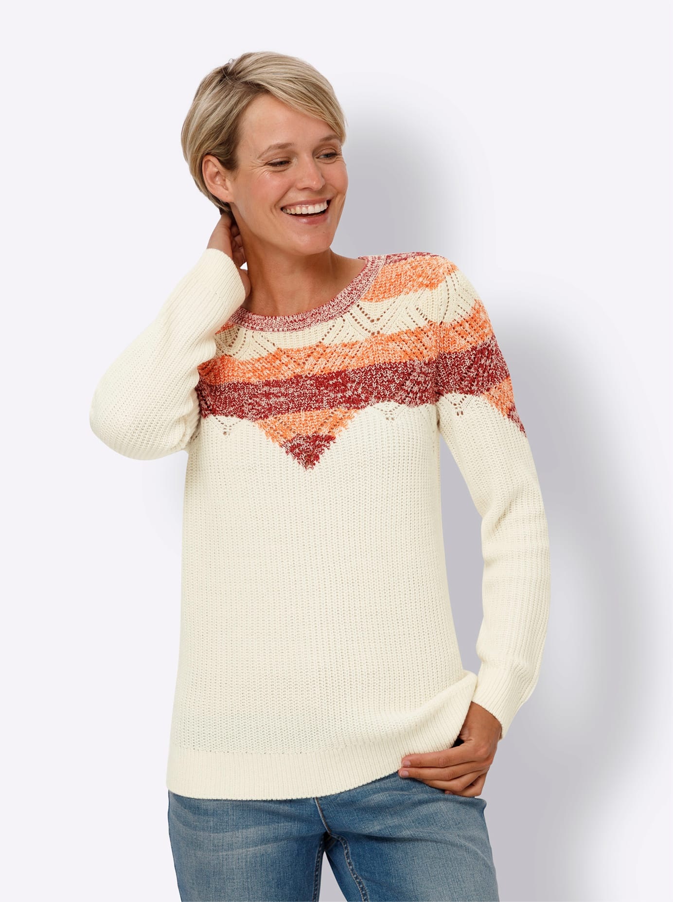 Classic Basics Strickpullover "Langarm-Pullover" günstig online kaufen