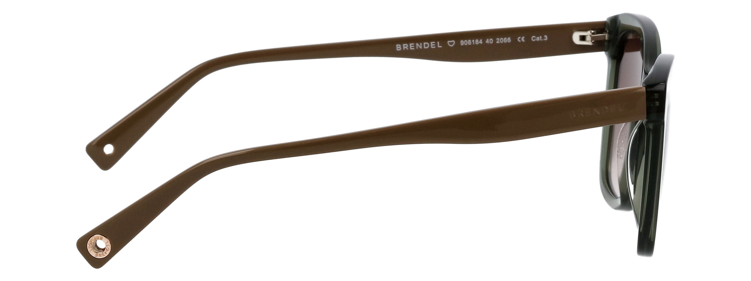 Sonnenbrille BRENDEL EYEWEAR "BRENDEL eyewear Sonnenbrille", Damen, transparent (wohltuendes oliv transparent), Sonnenbrillen Sonnenbrille 3
