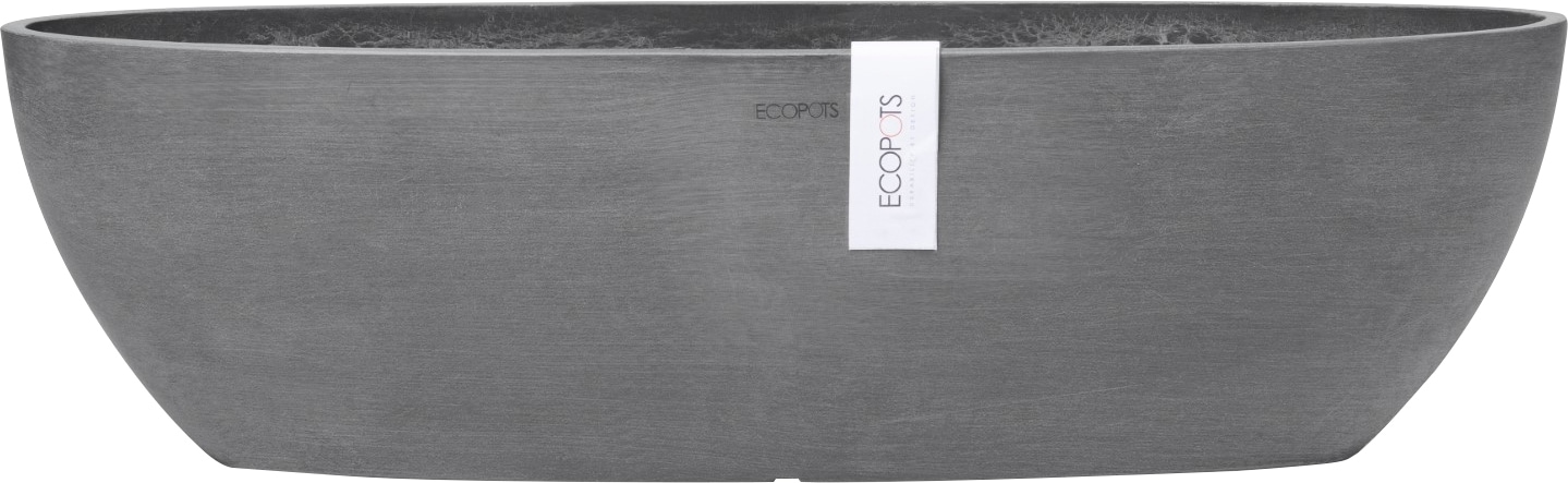 Black Friday ECOPOTS Blumentopf »SOFIA LONG Grey«, BxTxH: 14x14x16 cm | BAUR