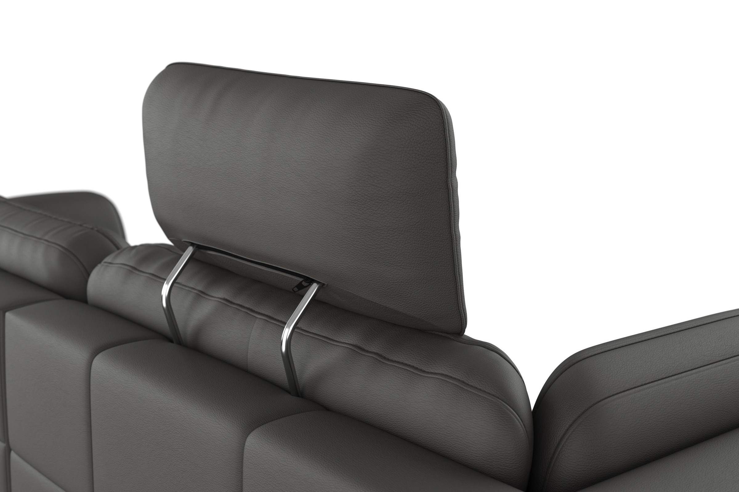 sit&more Ecksofa »Bendigo L-Form«, inklusive Sitztiefenverstellung, Bodenfreiheit 12 cm, in 2 Fußfarben
