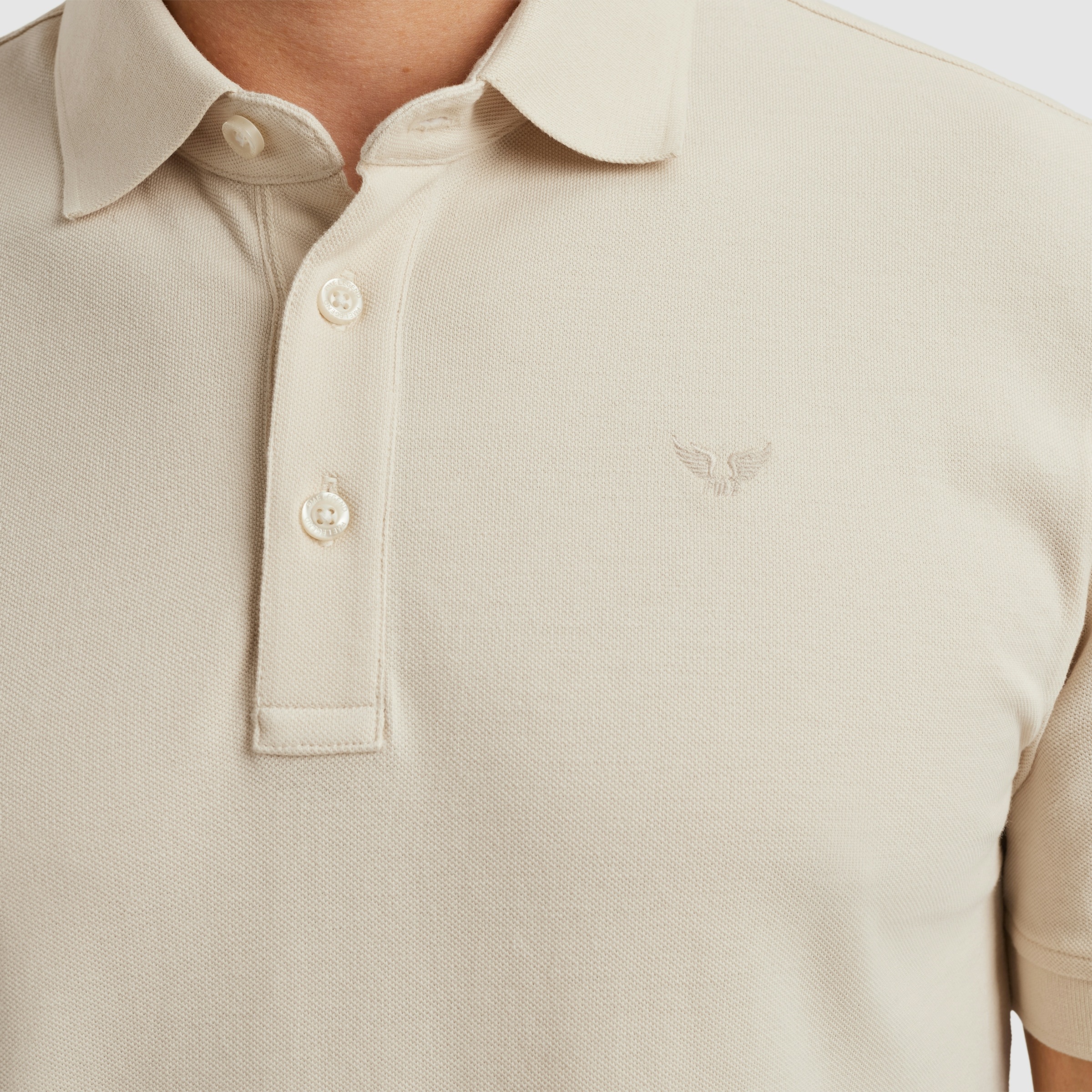 PME LEGEND Poloshirt »Short sleeve polo pique garment dye«, mit Logo Stickerei