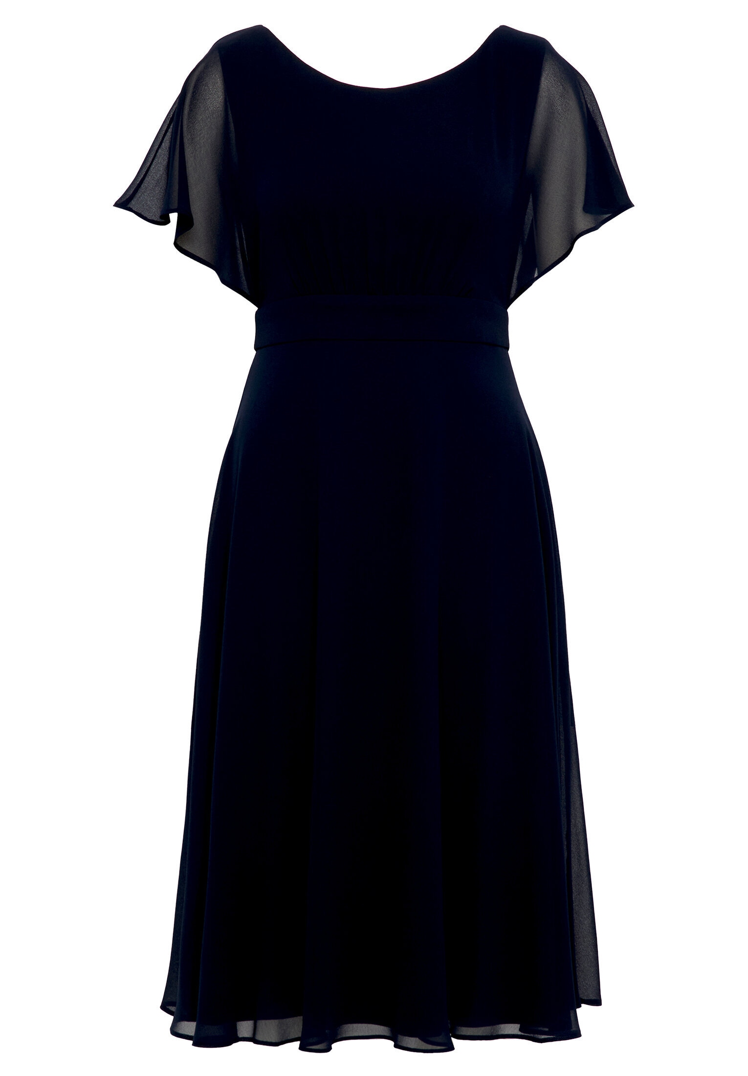Vera Mont Cocktailkleid »Damen kurzarm« Ohne Tasche Raffung