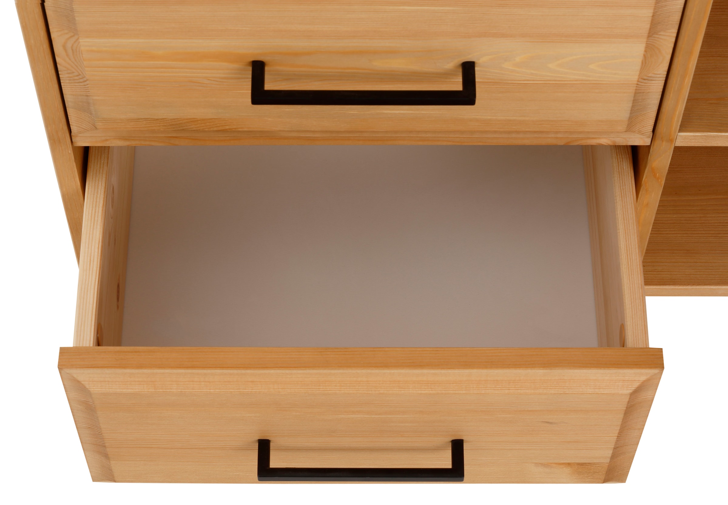 Home affaire TV-Board »Kemi«, Breite 130 cm, aus massiver Kiefer, FSC®
